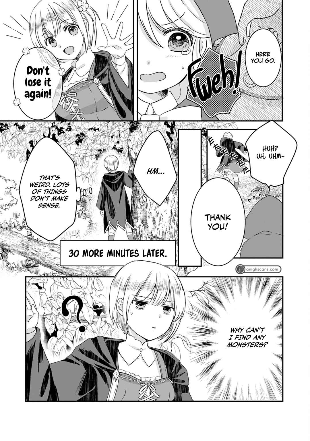 Koun-chi 999 no Watashi, Sokushi Mahou ga Zettai ni Seikou suru no de Sekai Saikyou desu: Mahou-chi 1 de Tsuihousaremashita ga, Kakuritsu Cheat de Moriagaru Chapter 3 - Page 8