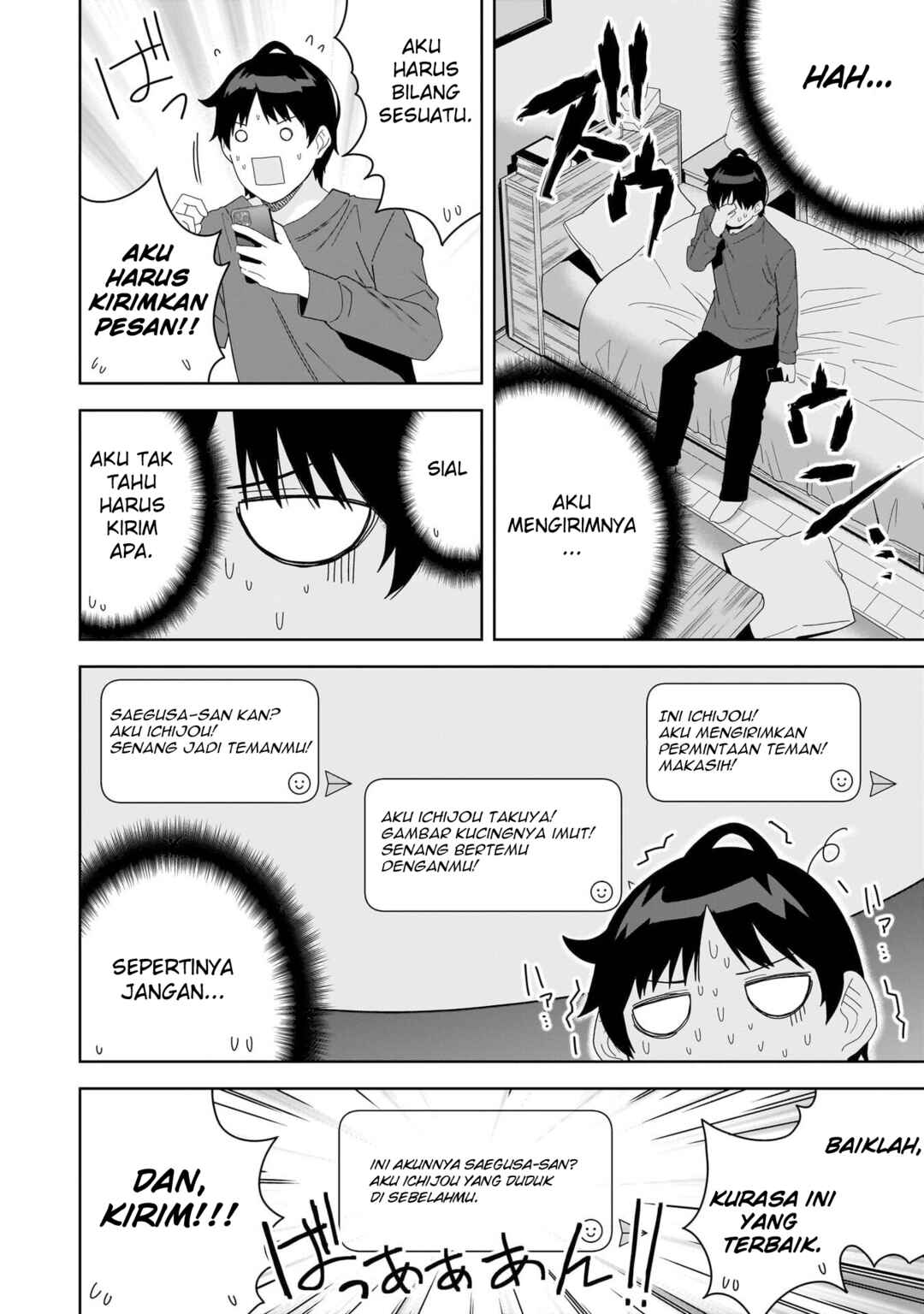 Classmate no Moto Idol ga, Tonikaku Kyodou Fushin nandesu. Chapter 3 - Page 14