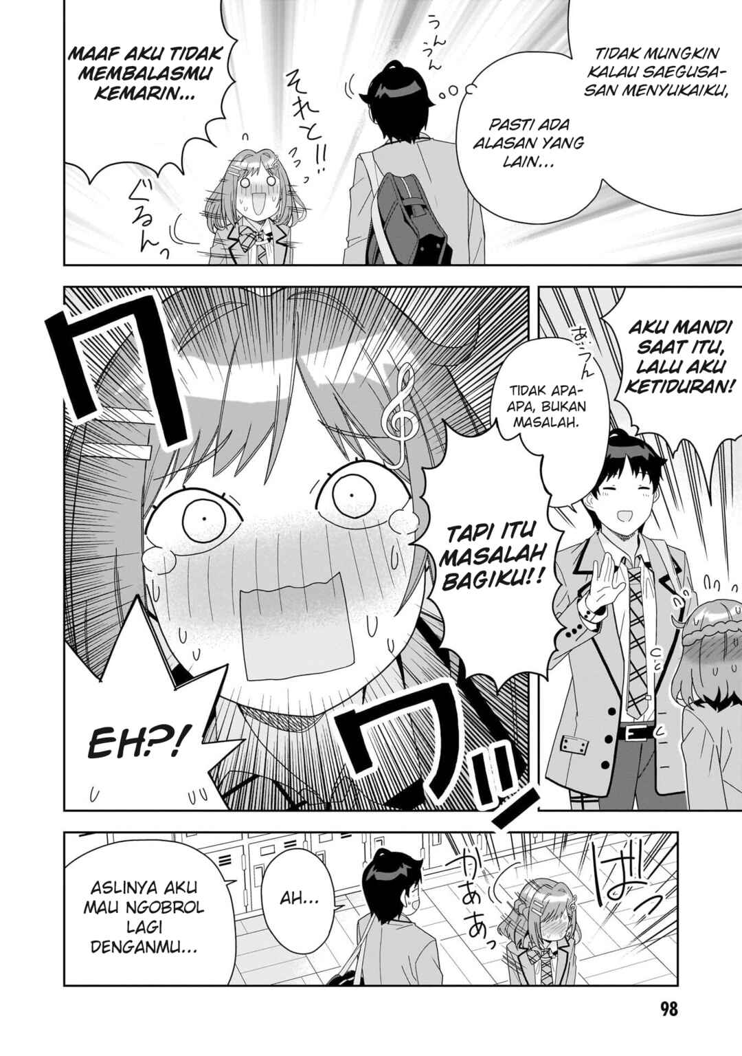 Classmate no Moto Idol ga, Tonikaku Kyodou Fushin nandesu. Chapter 3 - Page 20