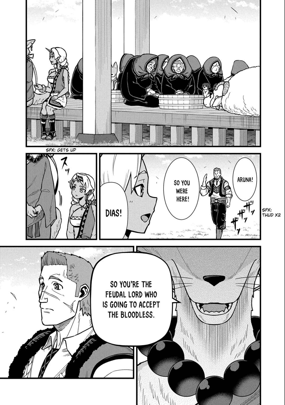 Ryoumin 0-nin Start no Henkyou Ryoushusama ~Ao no Dias to Soukaku no Otome~ Chapter 42 - Page 18