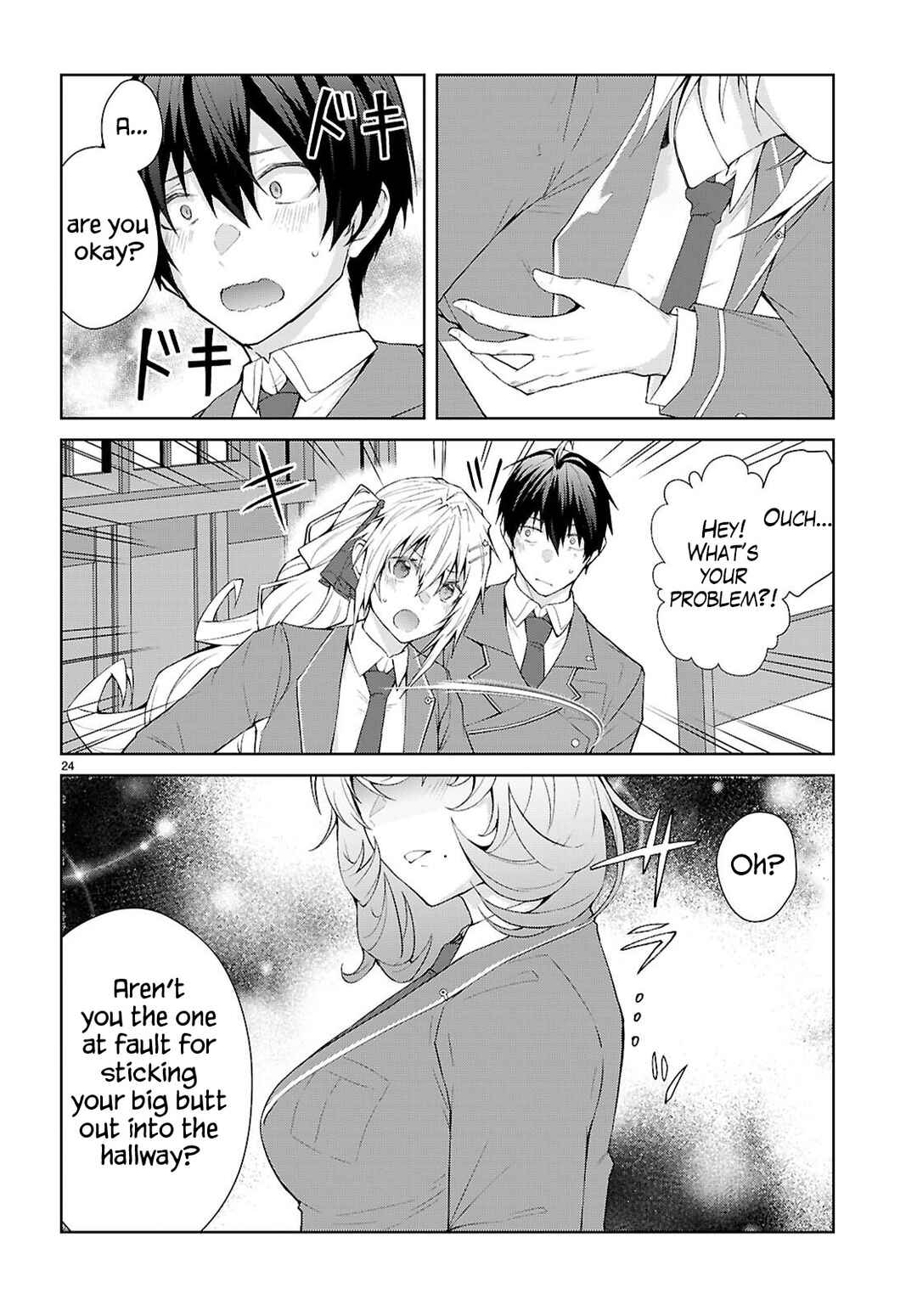 Otome Game Sekai wa Mob ni Kibishii Sekai desu (Kyouwakoku-hen) Chapter 2 - Page 25