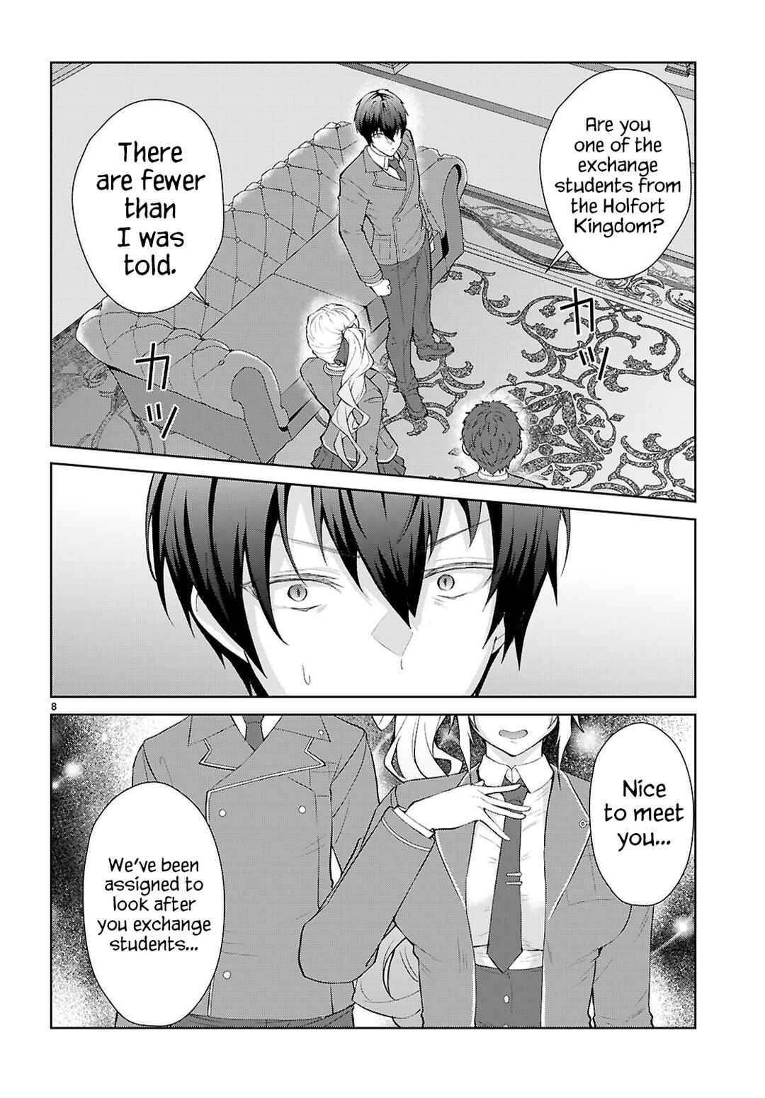 Otome Game Sekai wa Mob ni Kibishii Sekai desu (Kyouwakoku-hen) Chapter 2 - Page 9