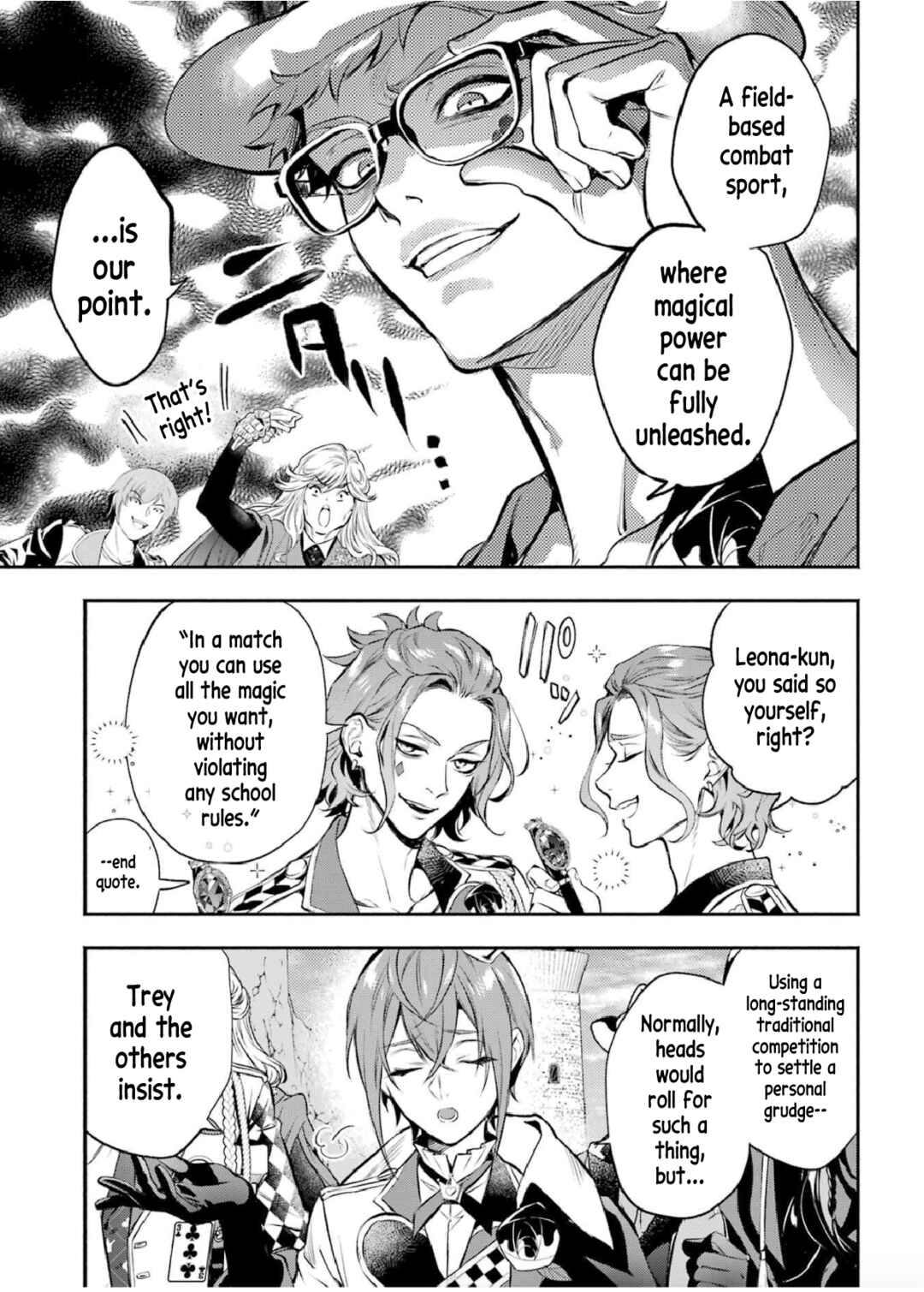 Disney Twisted Wonderland: The Comic—Episode of Savanaclaw Chapter 15 - Page 8