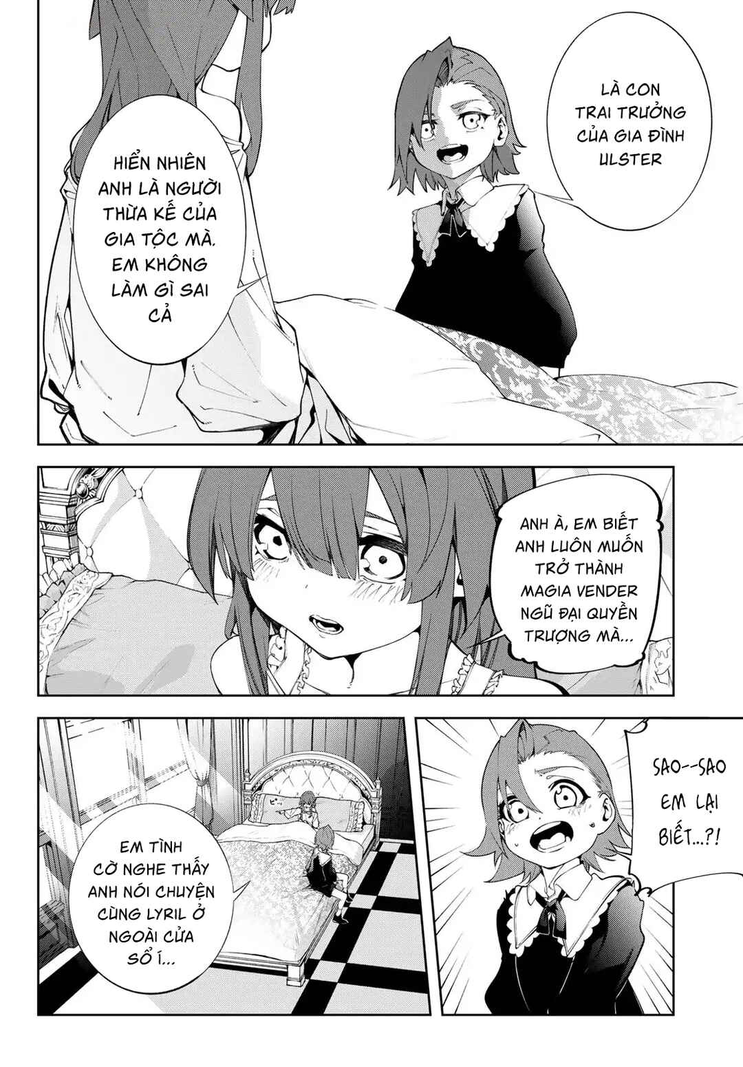 Tsue to Tsurugi no Wistoria Chapter 50 - Page 9