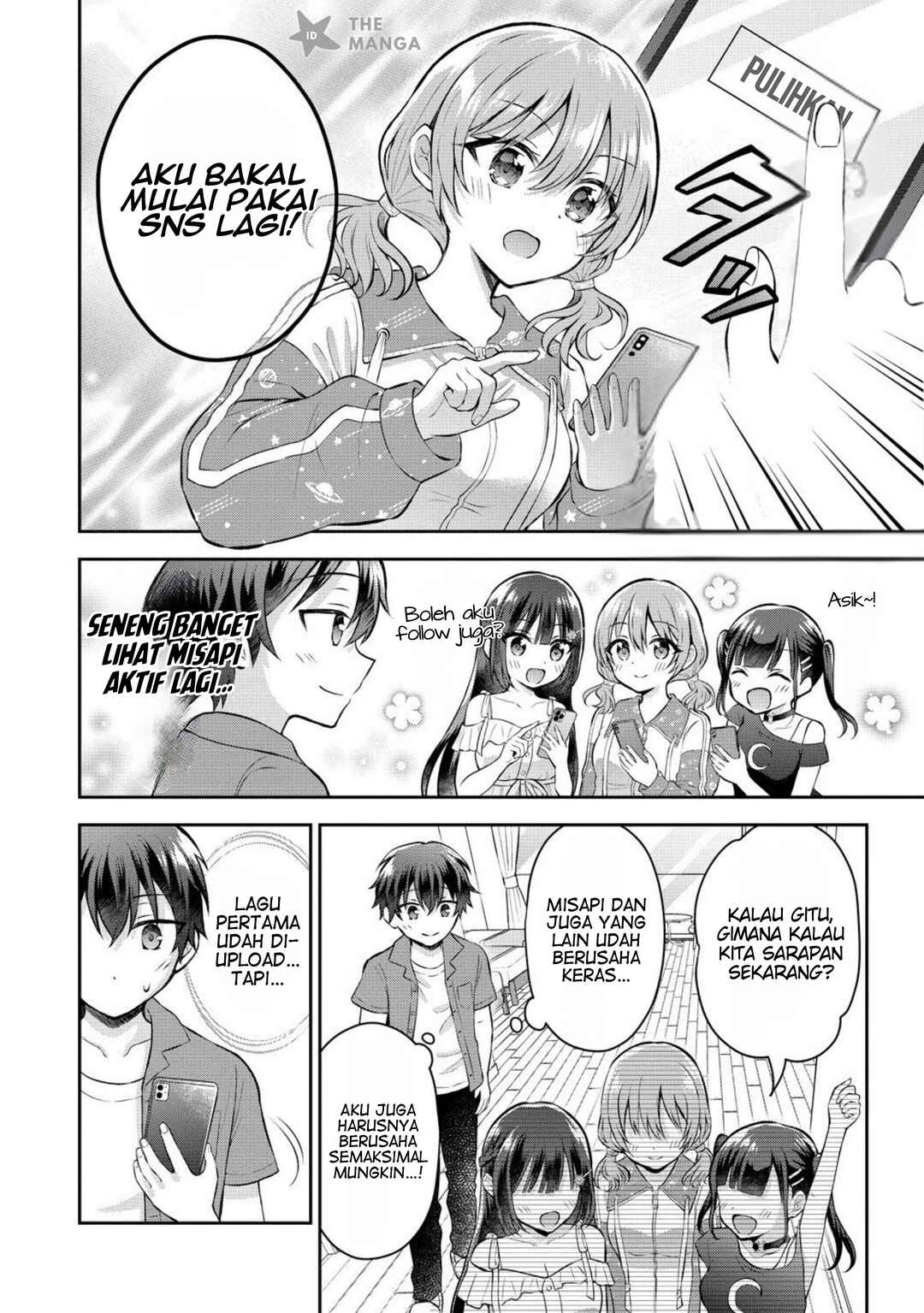 Tonari no Seki no Inkya Joshi ga Oshi Utaite Datta ~Ore no Kyoku o Uttatekure!~ Chapter 12.2 - Page 5