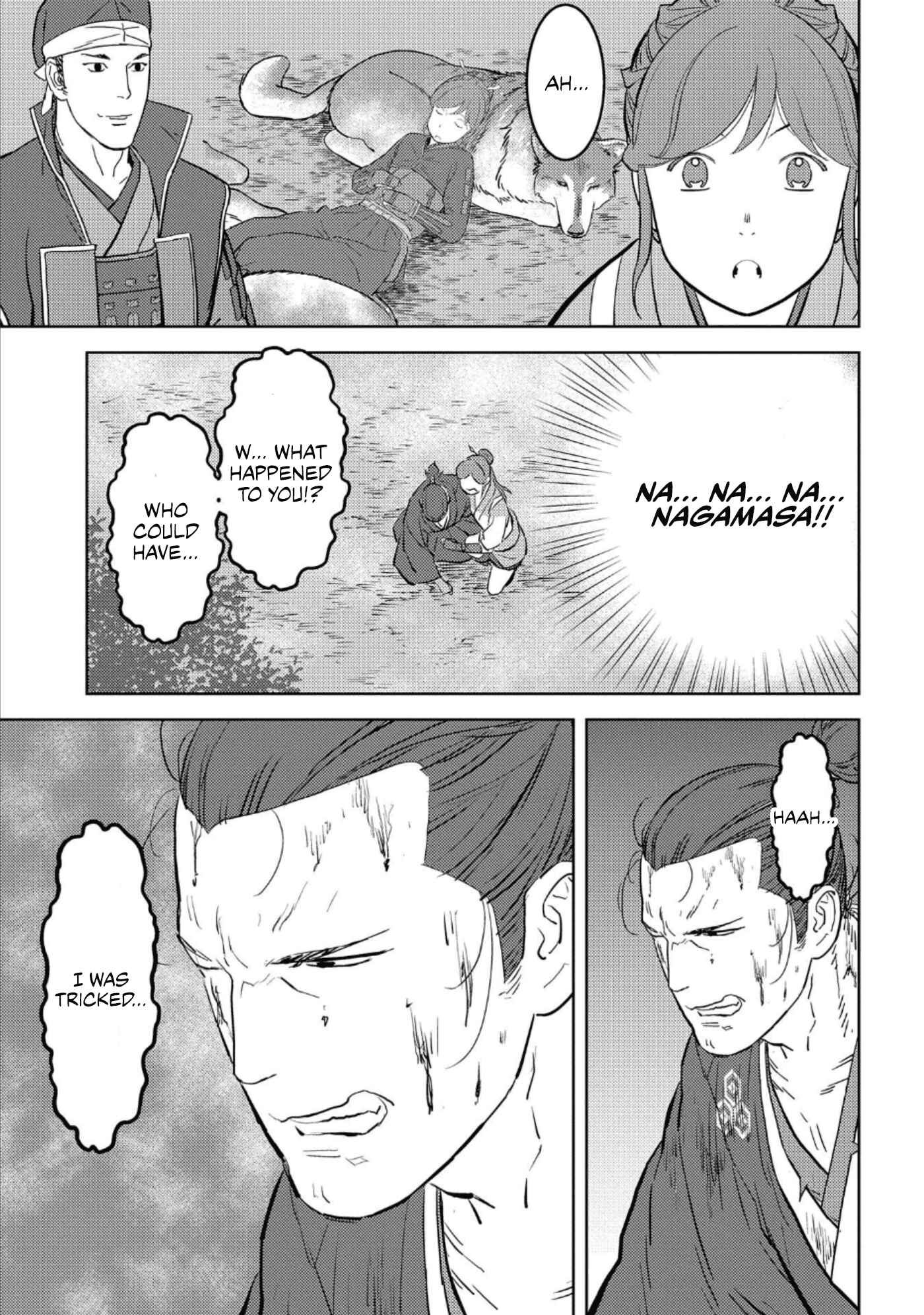 Sengoku Komachi Kuroutan Chapter 43 - Page 16