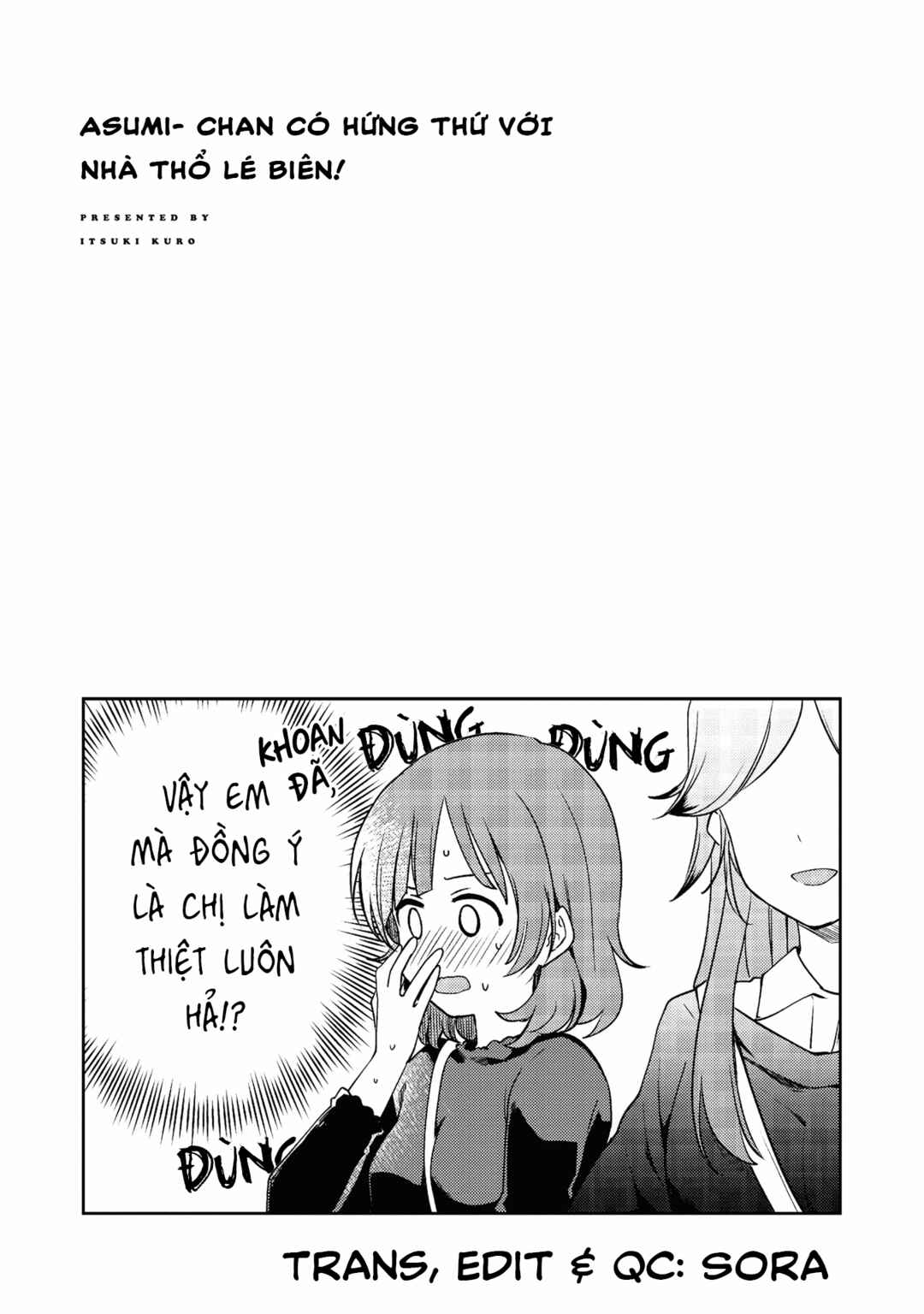 Asumi-chan wa Les Fuuzoku ni Kyoumi ga Arimasu! Chapter 4 - Page 29