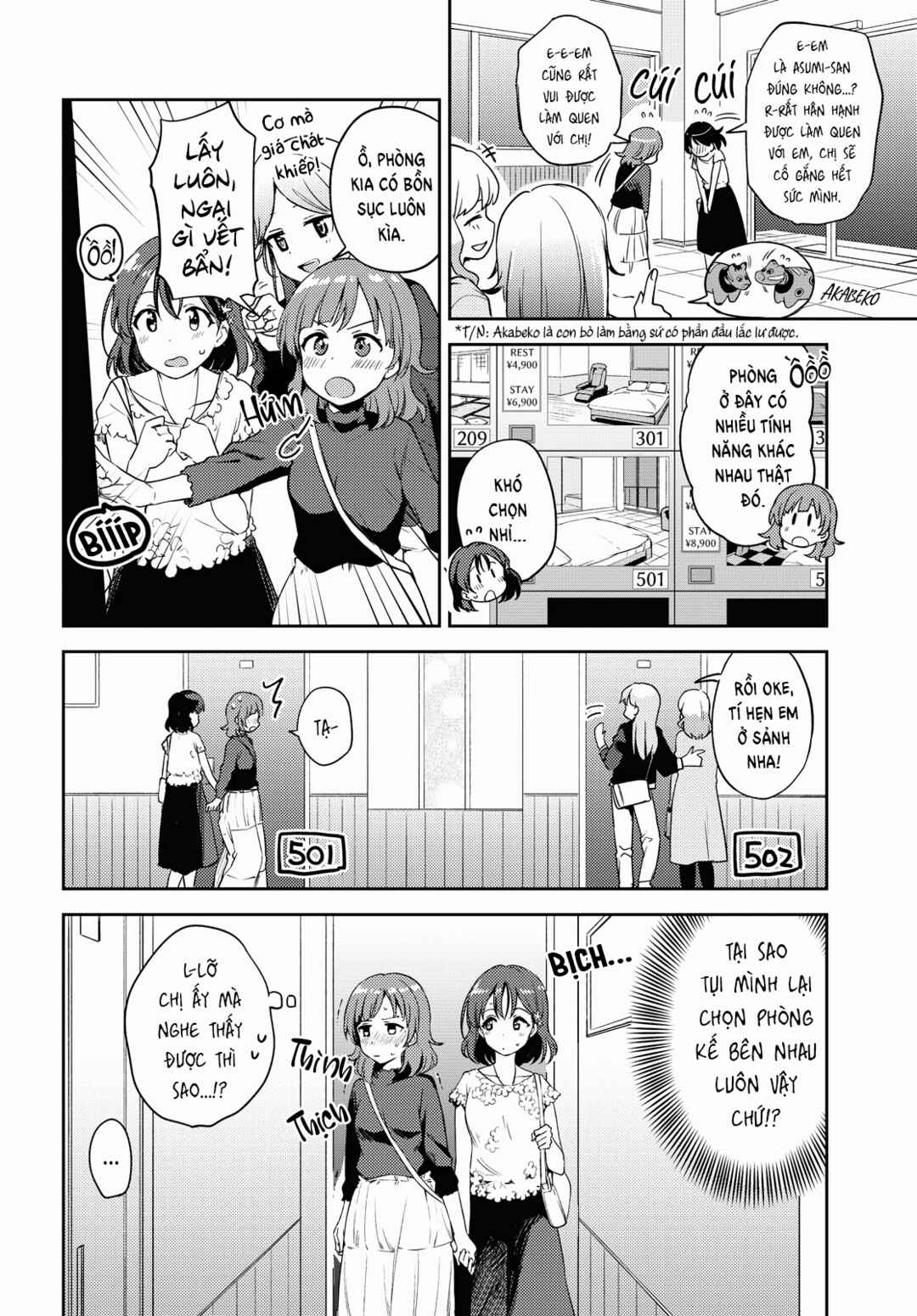 Asumi-chan wa Les Fuuzoku ni Kyoumi ga Arimasu! Chapter 4 - Page 4