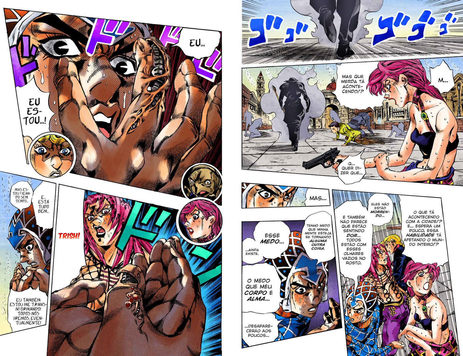 JoJo no Kimyou na Bouken: Part 5 - Ougon no Kaze Color-ban Chapter 141 - Page 2