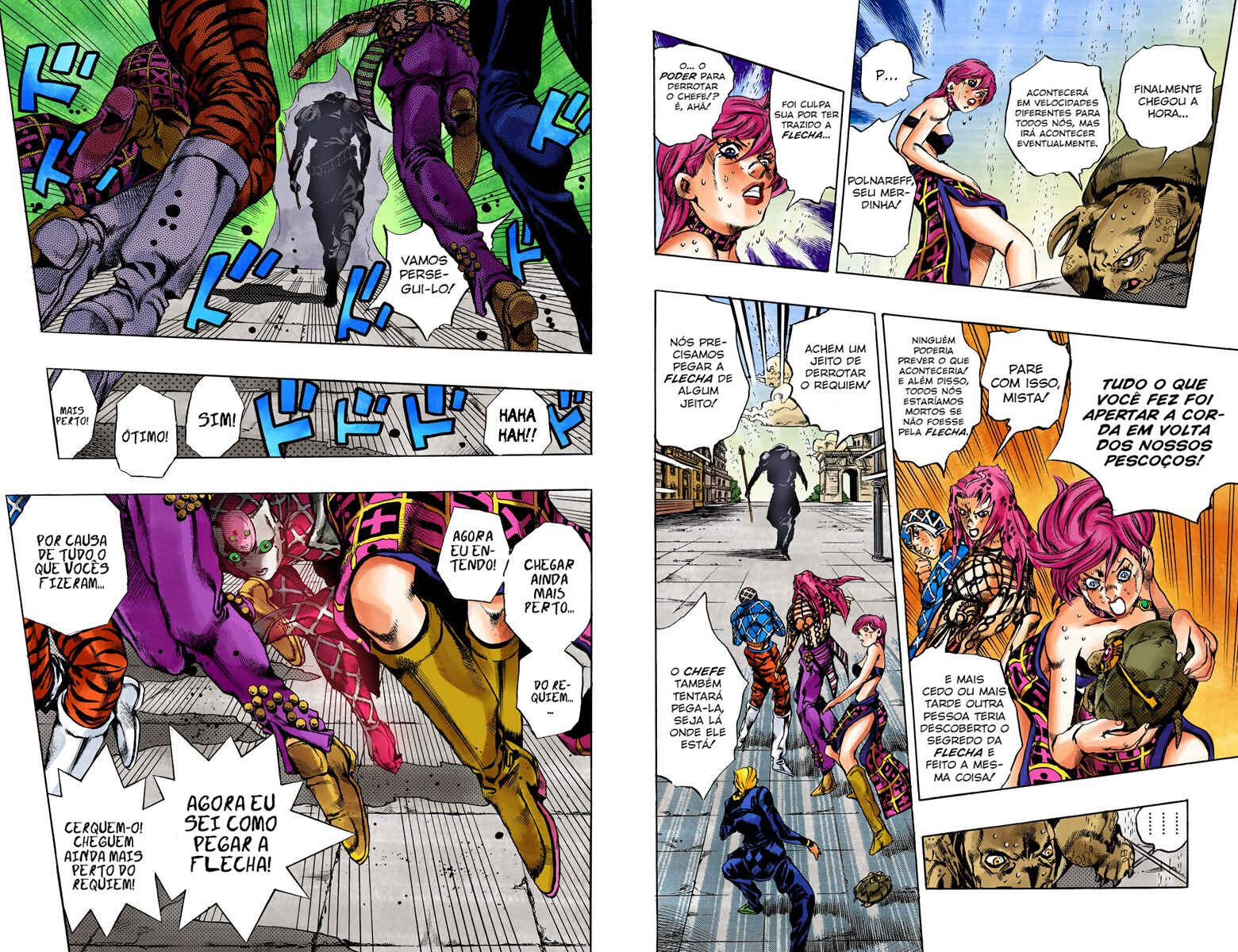 JoJo no Kimyou na Bouken: Part 5 - Ougon no Kaze Color-ban Chapter 141 - Page 3