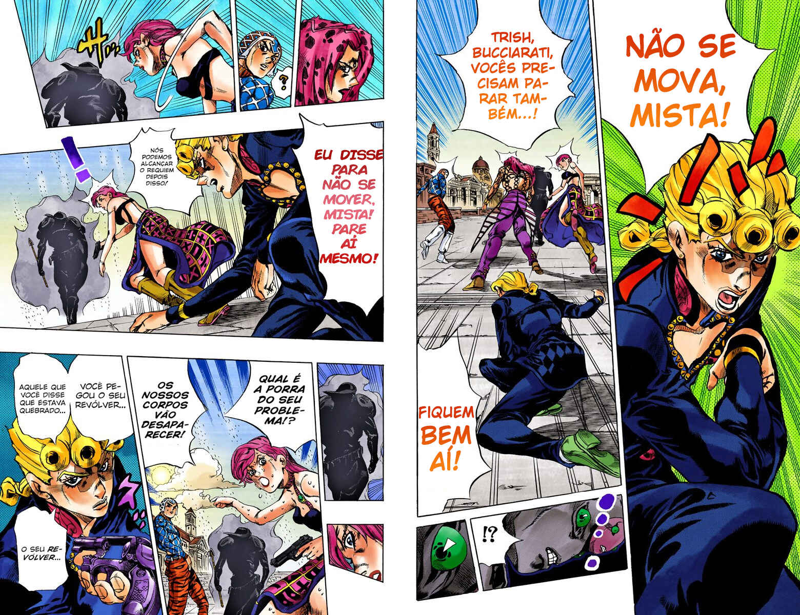 JoJo no Kimyou na Bouken: Part 5 - Ougon no Kaze Color-ban Chapter 141 - Page 5