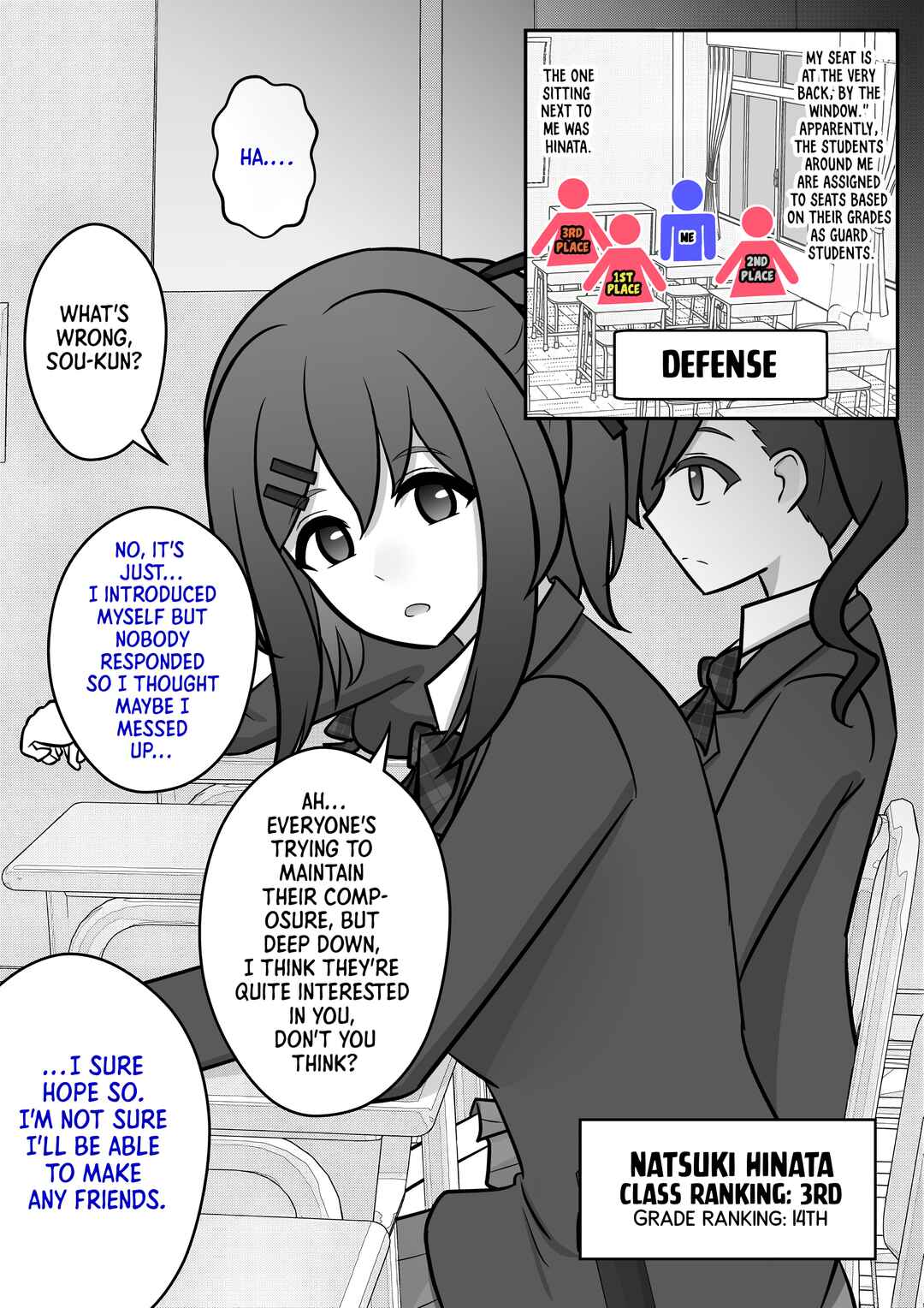 Danjo-hi 1:39 no Heikou Sekai wa Omoi no Hoka Futsuu Chapter 56 - Page 1