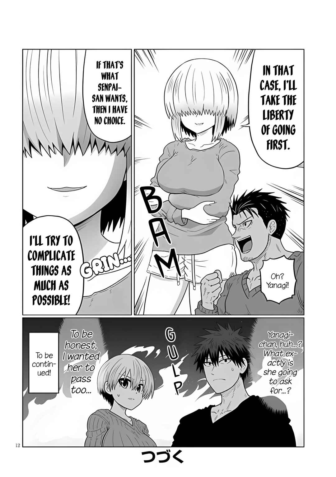 Uzaki-chan wa Asobitai! Chapter 109 - Page 12