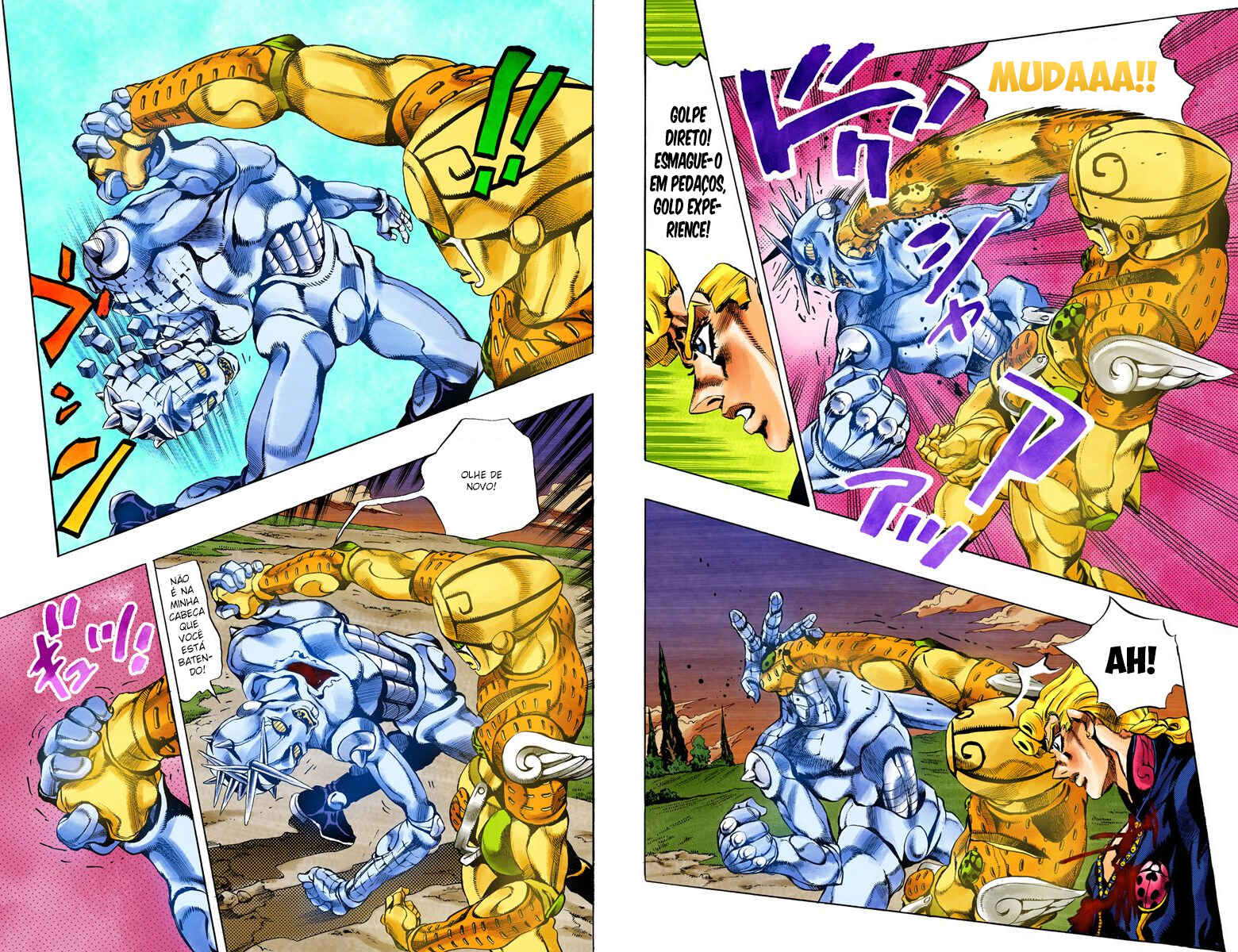 JoJo no Kimyou na Bouken: Part 5 - Ougon no Kaze Color-ban Chapter 67 - Page 8