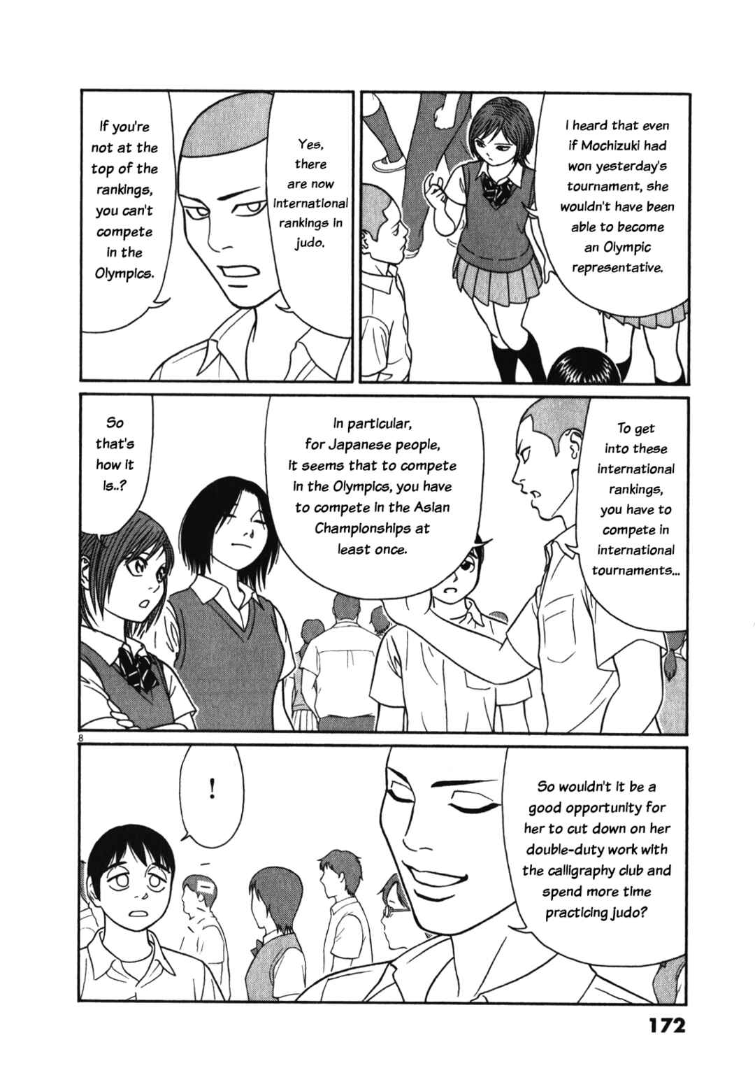 Tomehane! Suzuri Koukou Shodoubu Chapter 126 - Page 8
