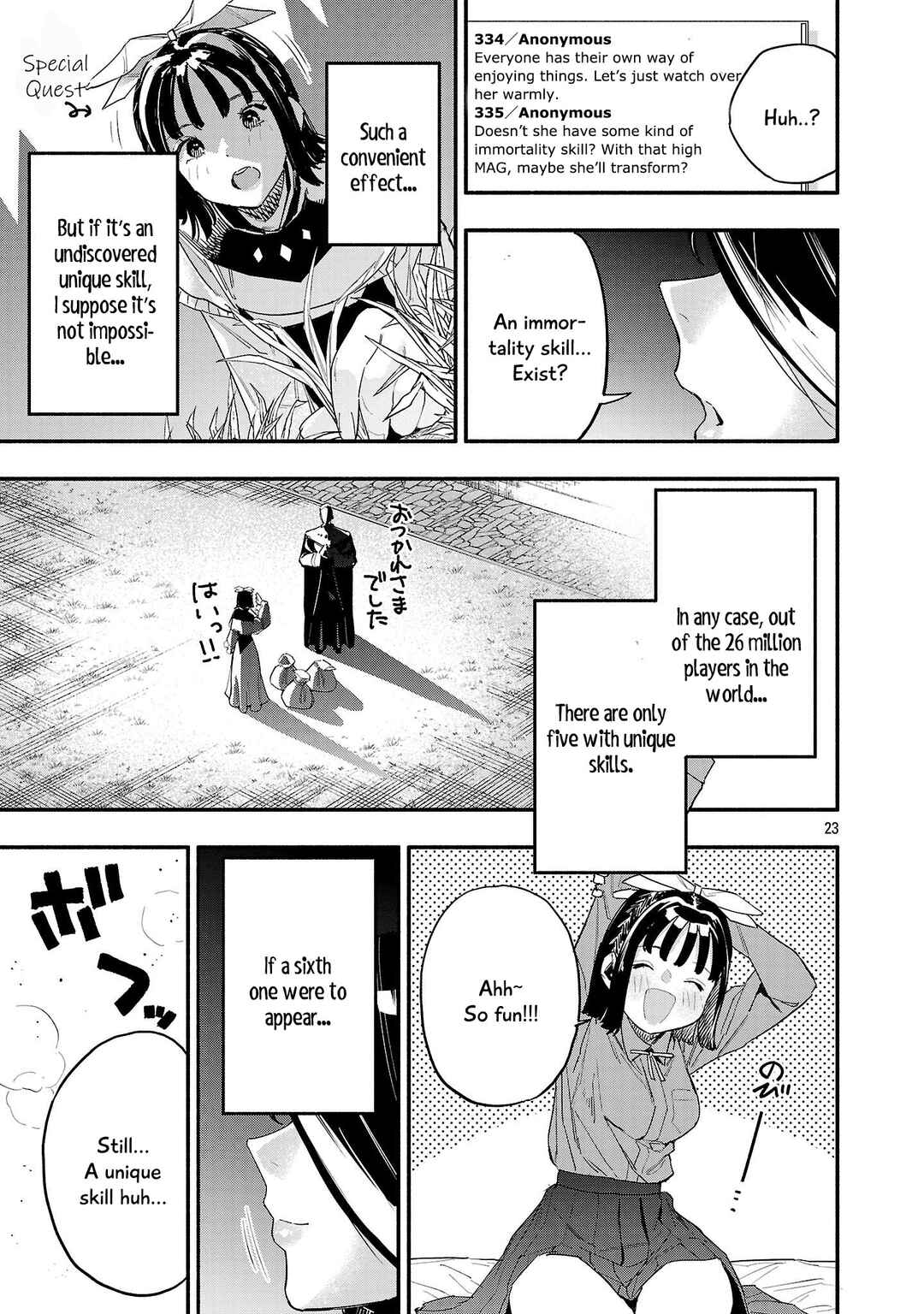 HP 5 desu kedo Auto Heal ga Areba Shinimasen! Chapter 2 - Page 24