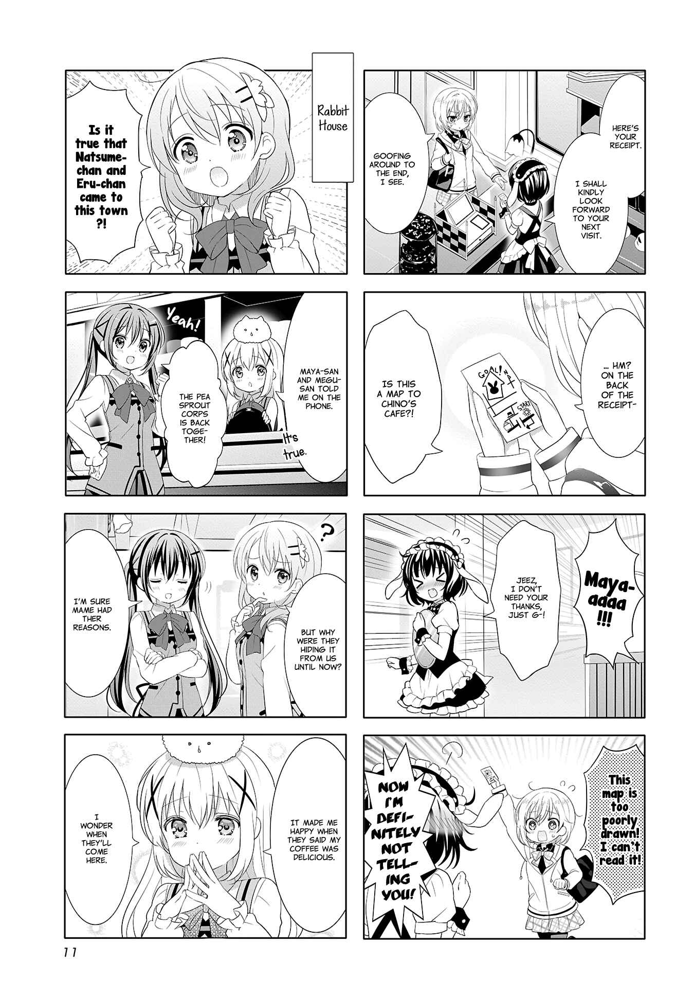 Gochuumon wa Usagi desu ka? Chapter 121 - Page 9