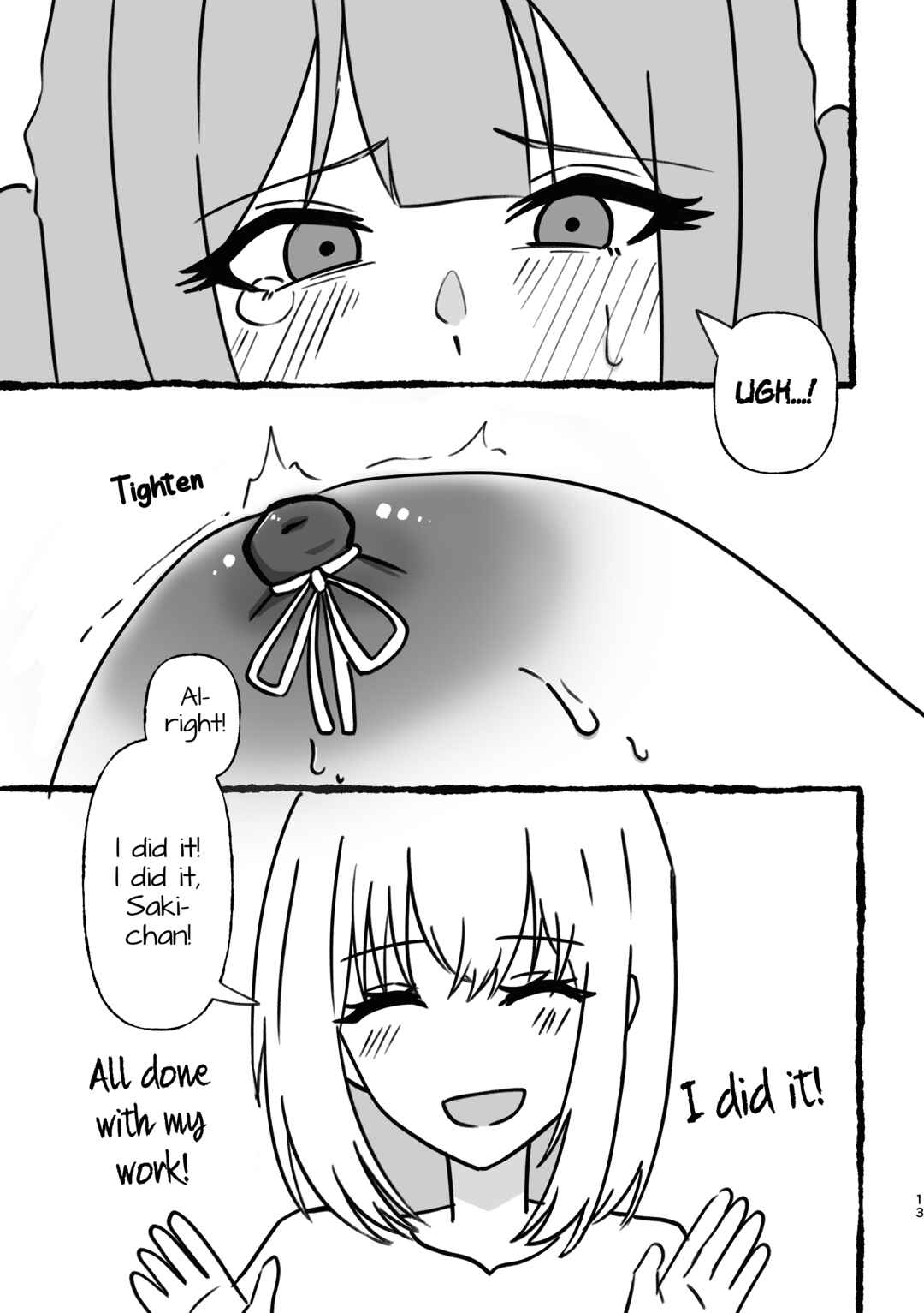 Saki-chan kanbotsu chikubi tte hontou!? Chapter ? - Page 14
