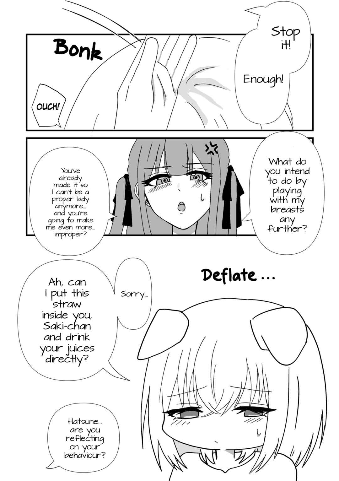 Saki-chan kanbotsu chikubi tte hontou!? Chapter ? - Page 23