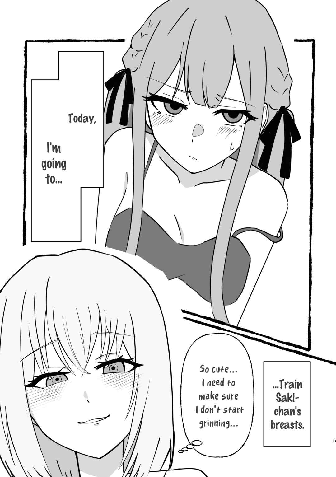 Saki-chan kanbotsu chikubi tte hontou!? Chapter ? - Page 6