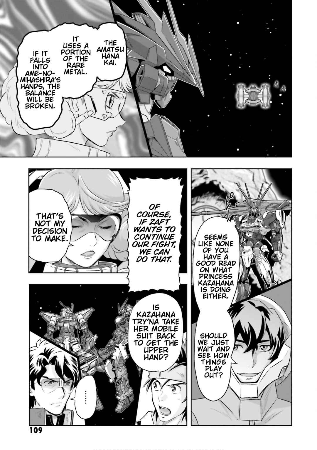 Mobile Suit Gundam SEED Astray - Princess of the Sky Chapter 21 - Page 10