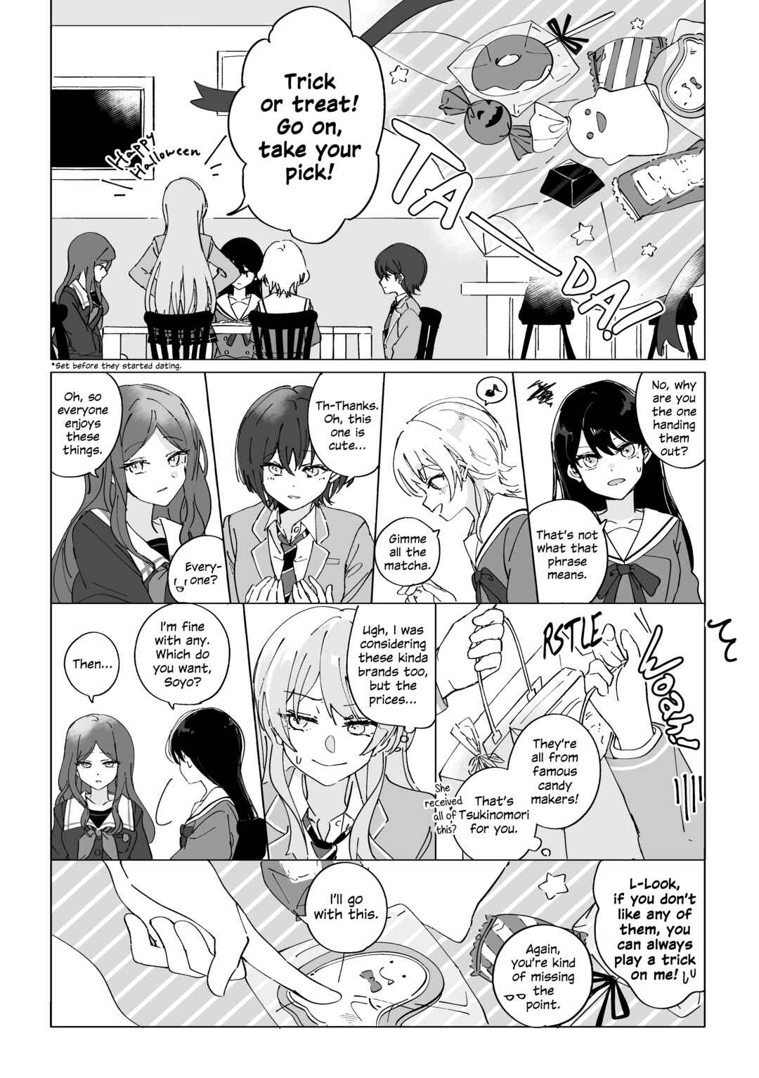 BanG Dream! - Earl Grey With Sugar Cubes (Doujinshi) Chapter 4 - Page 1