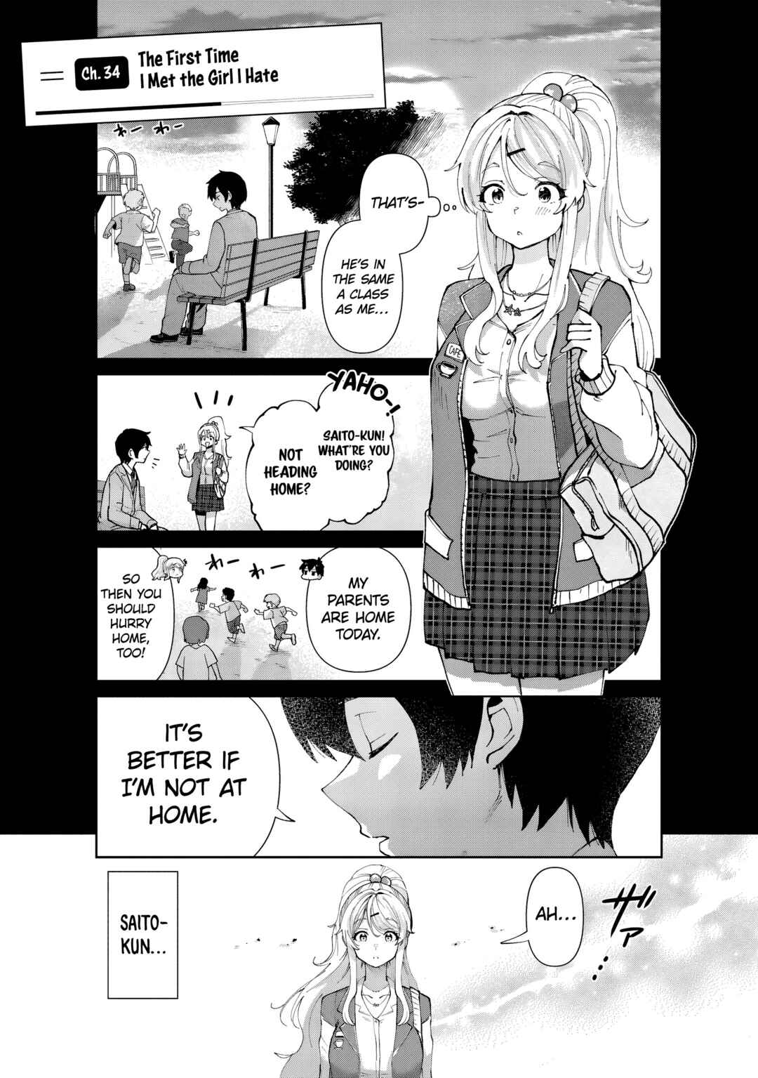 Class no Daikirai na Joshi to Kekkon Suru Koto ni Natta. Chapter 34.1 - Page 2