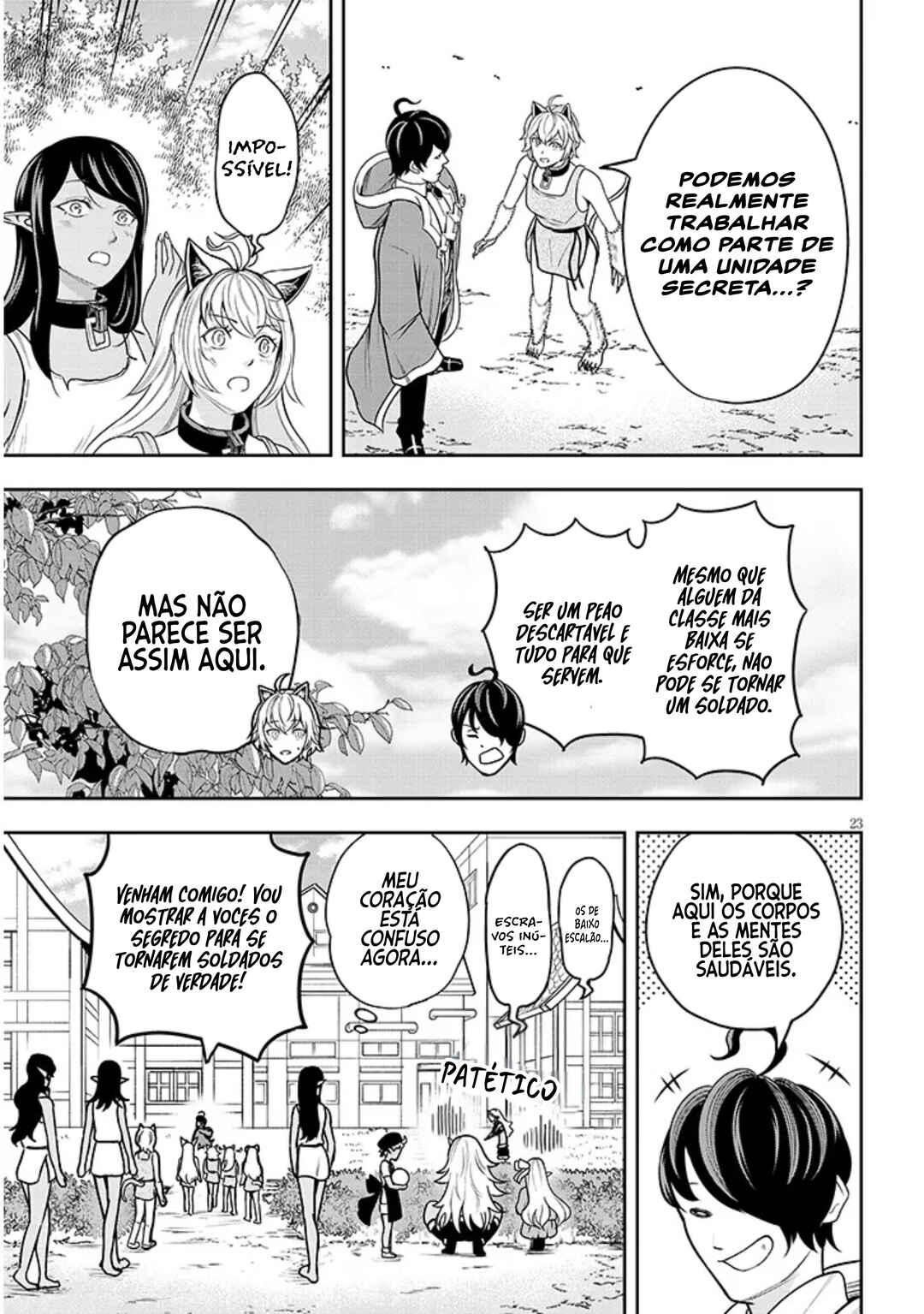 Eiyuu Onna Kishi ni Yuunou to Bareta Ore no Bijin Harem Kishidan - Gaikaku Hikume no Kijutsu Kishidan Chapter 3 - Page 23