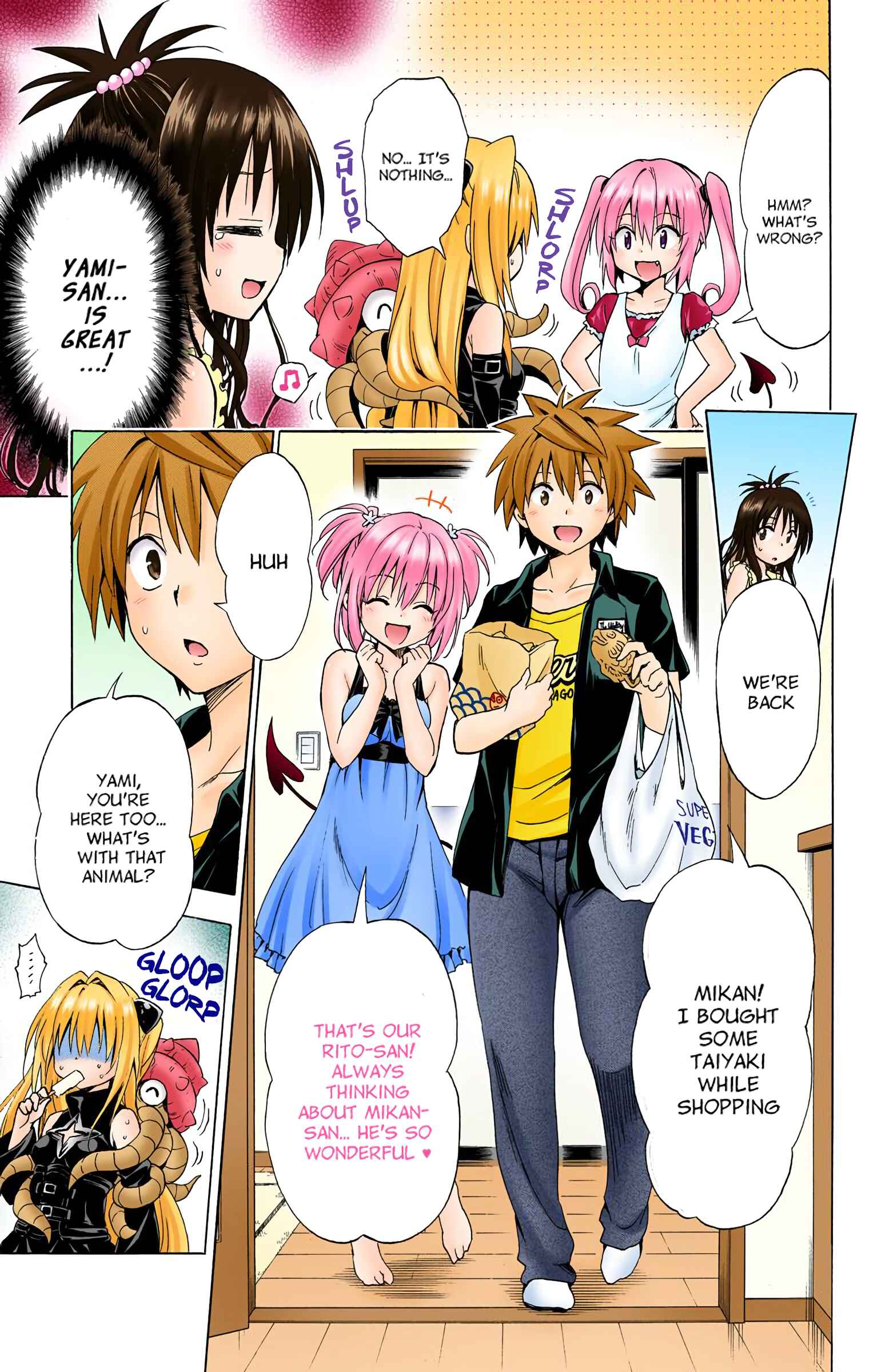 To Love Ru Darkness (Official Colored) Chapter 30.1 - Page 10