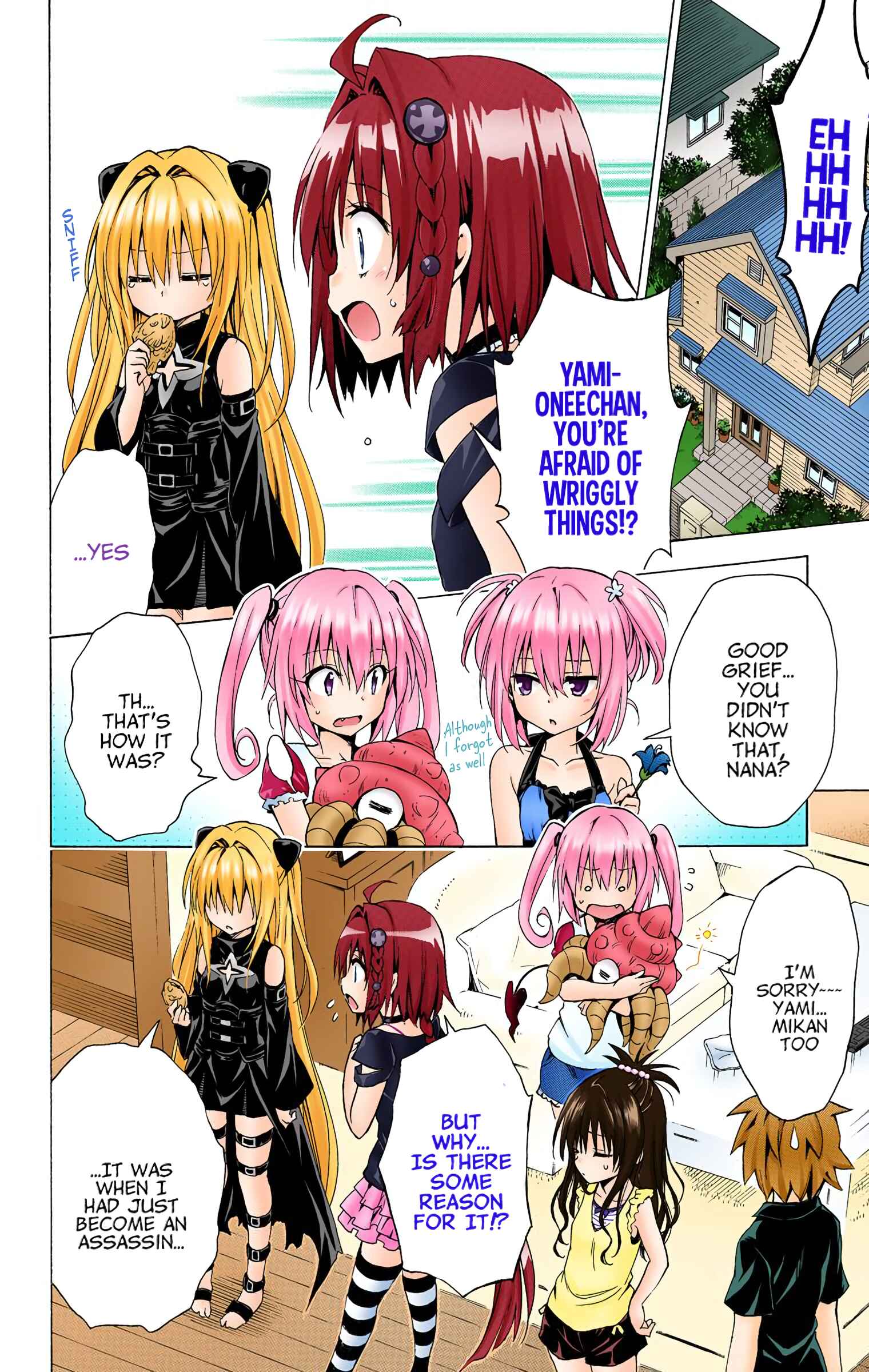 To Love Ru Darkness (Official Colored) Chapter 30.1 - Page 17