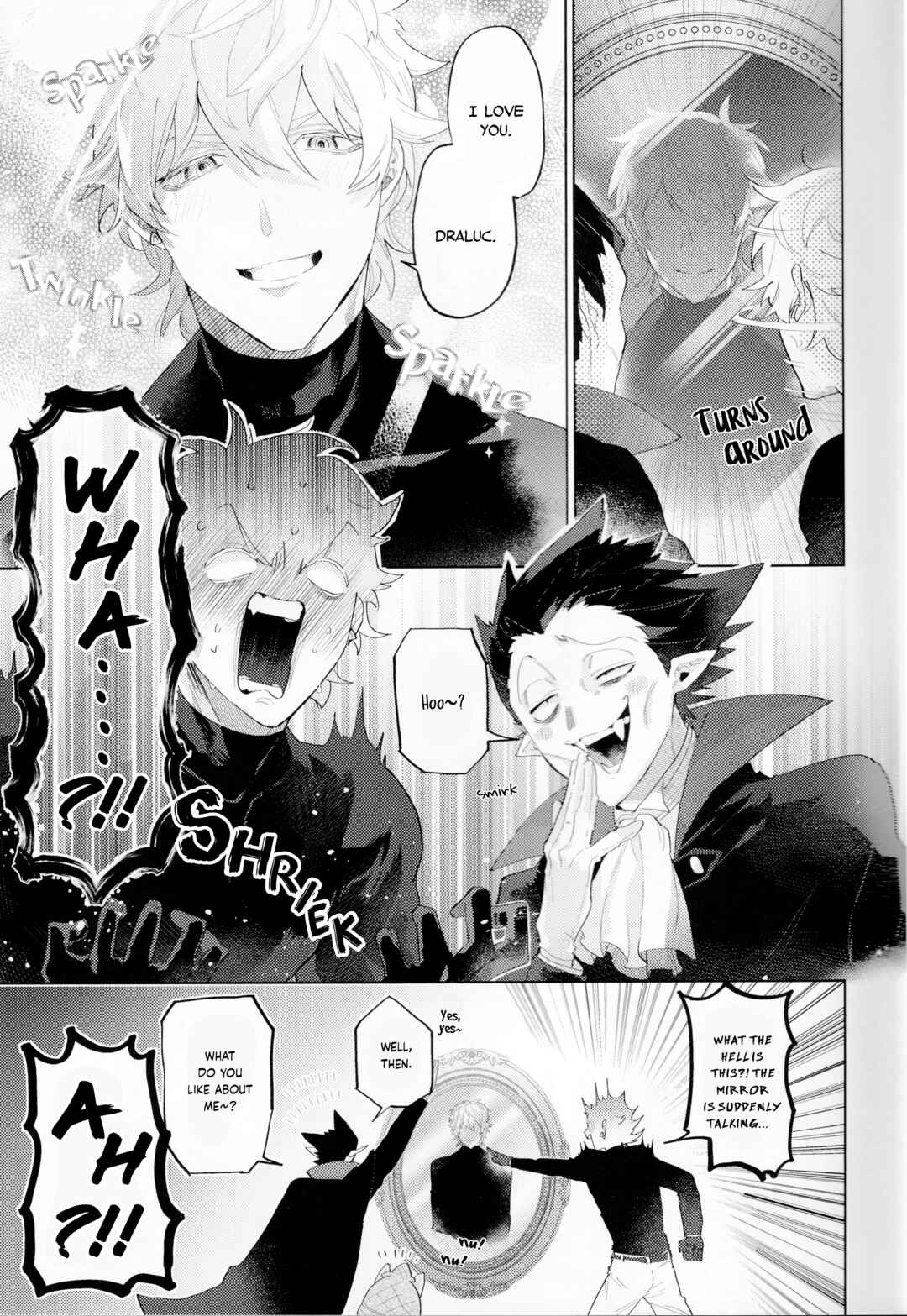 Kyuuketsuki Sugu Shinu dj - Kagami ni Kiite Miyou Chapter ? - Page 10