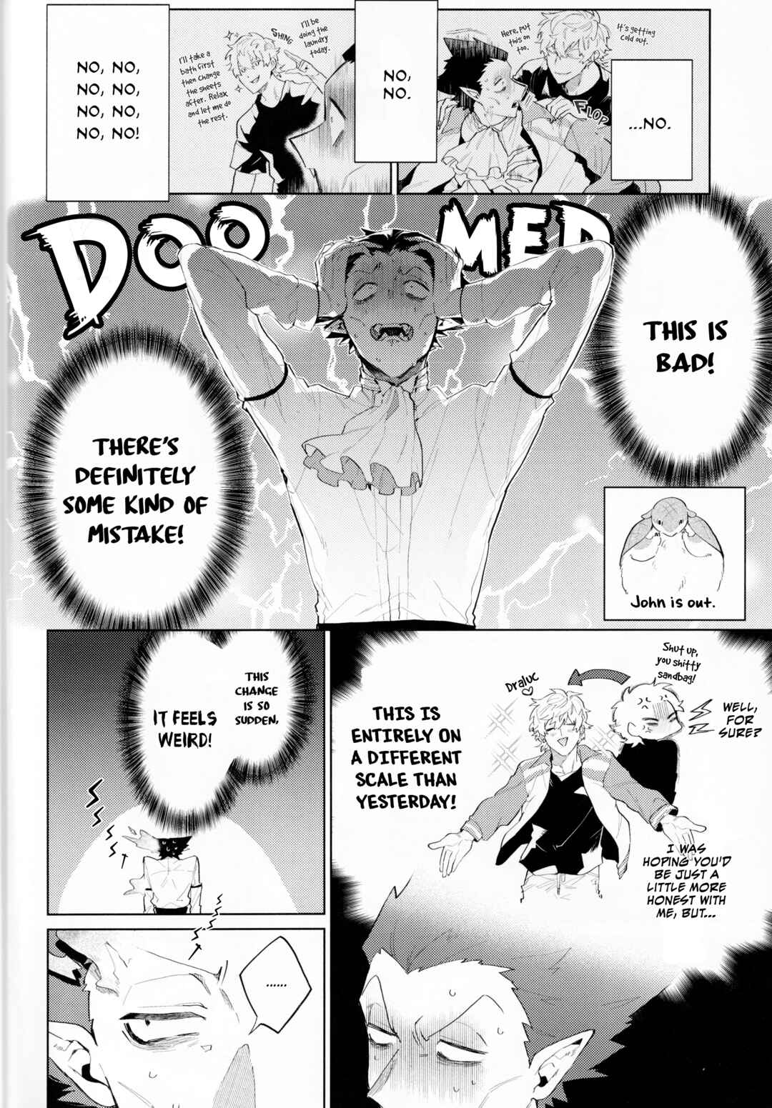 Kyuuketsuki Sugu Shinu dj - Kagami ni Kiite Miyou Chapter ? - Page 23
