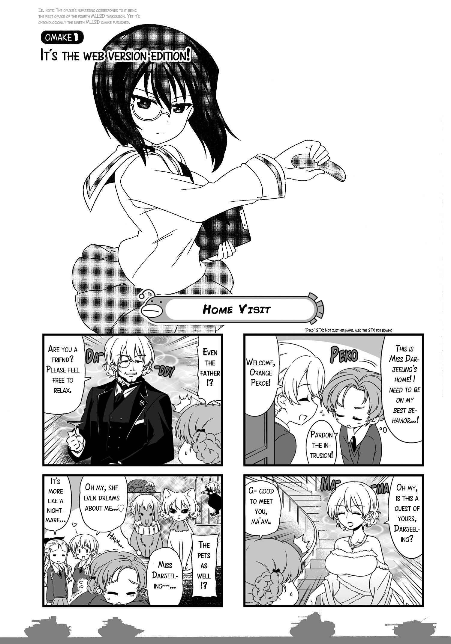 GIRLS und PANZER - Motto Love Love Sakusen desu! Chapter 27.1 - Page 1