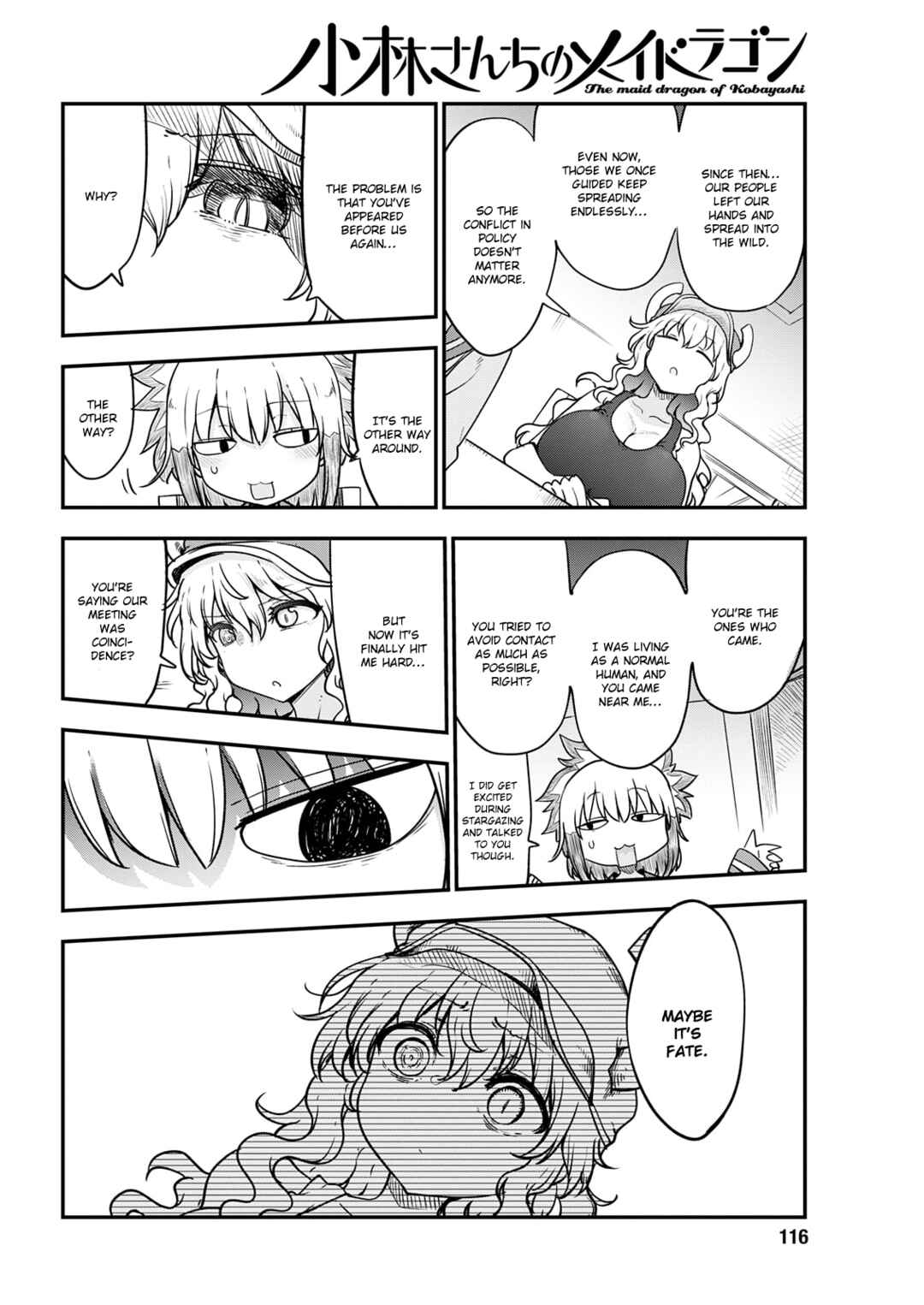 Kobayashi-san Chi no Maid Dragon Chapter 169 - Page 12