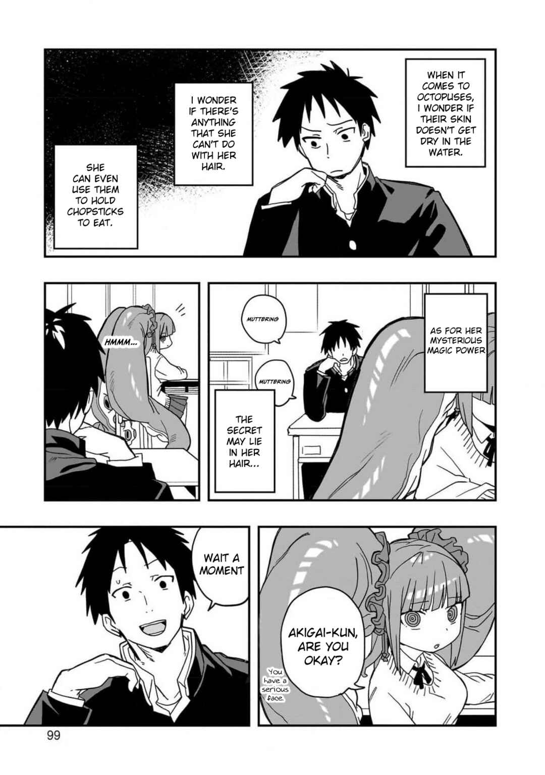 Mizudako-chan kara wa Nigerarenai! Chapter 3 - Page 3