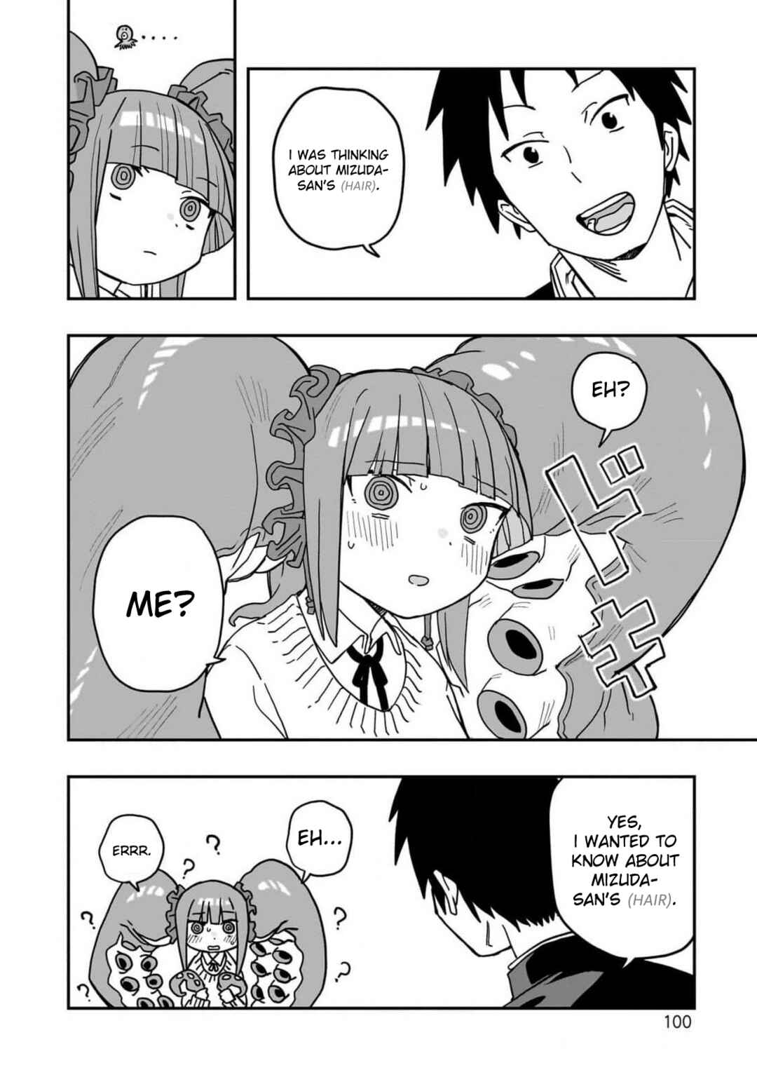 Mizudako-chan kara wa Nigerarenai! Chapter 3 - Page 4