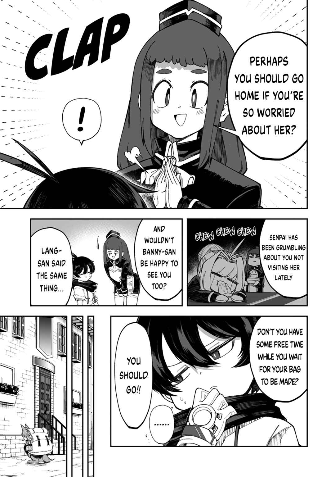 Shiboritoranaide, Onna Shounin-san!! Chapter 35.1 - Page 3