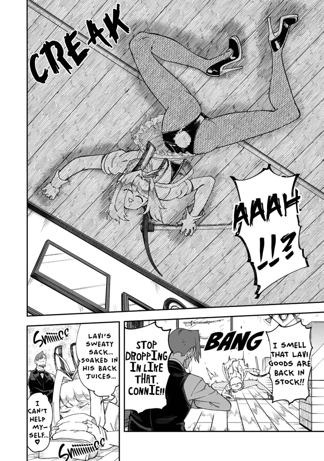 Shiboritoranaide, Onna Shounin-san!! Chapter 35.1 - Page 8