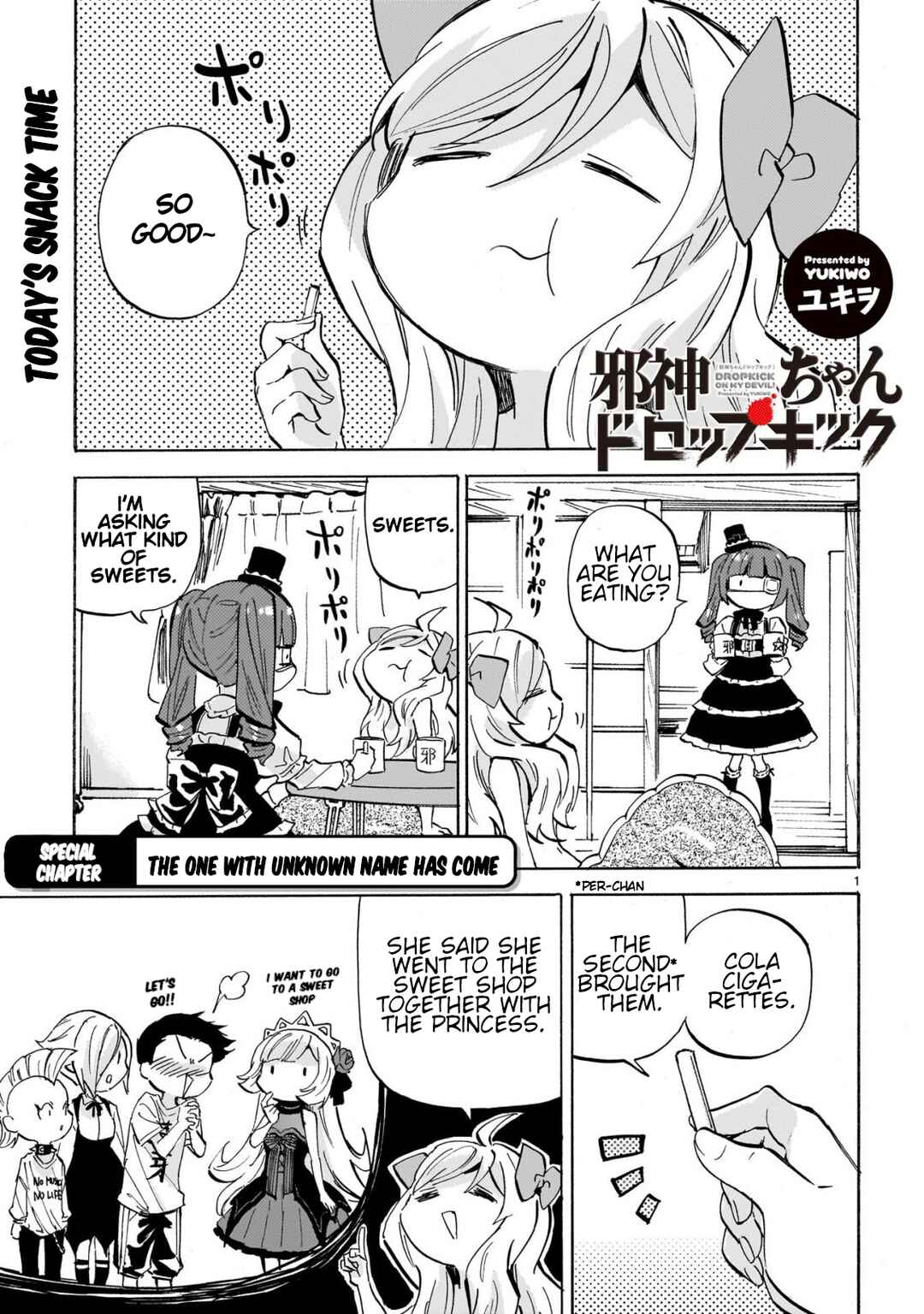 Jashin-chan Dropkick Chapter 285 - Page 1