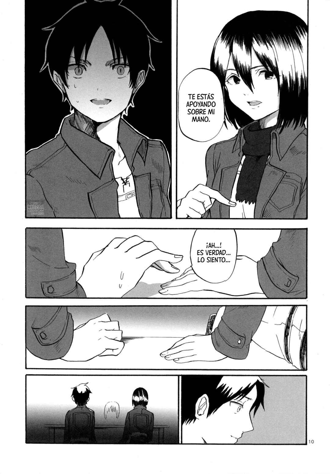 Shingeki no Kyojin - Buaisou na Osananajimi no Hazukashi Gatteru Sugata ga Mite Mitai!! (Doujinshi) Chapter ? - Page 11