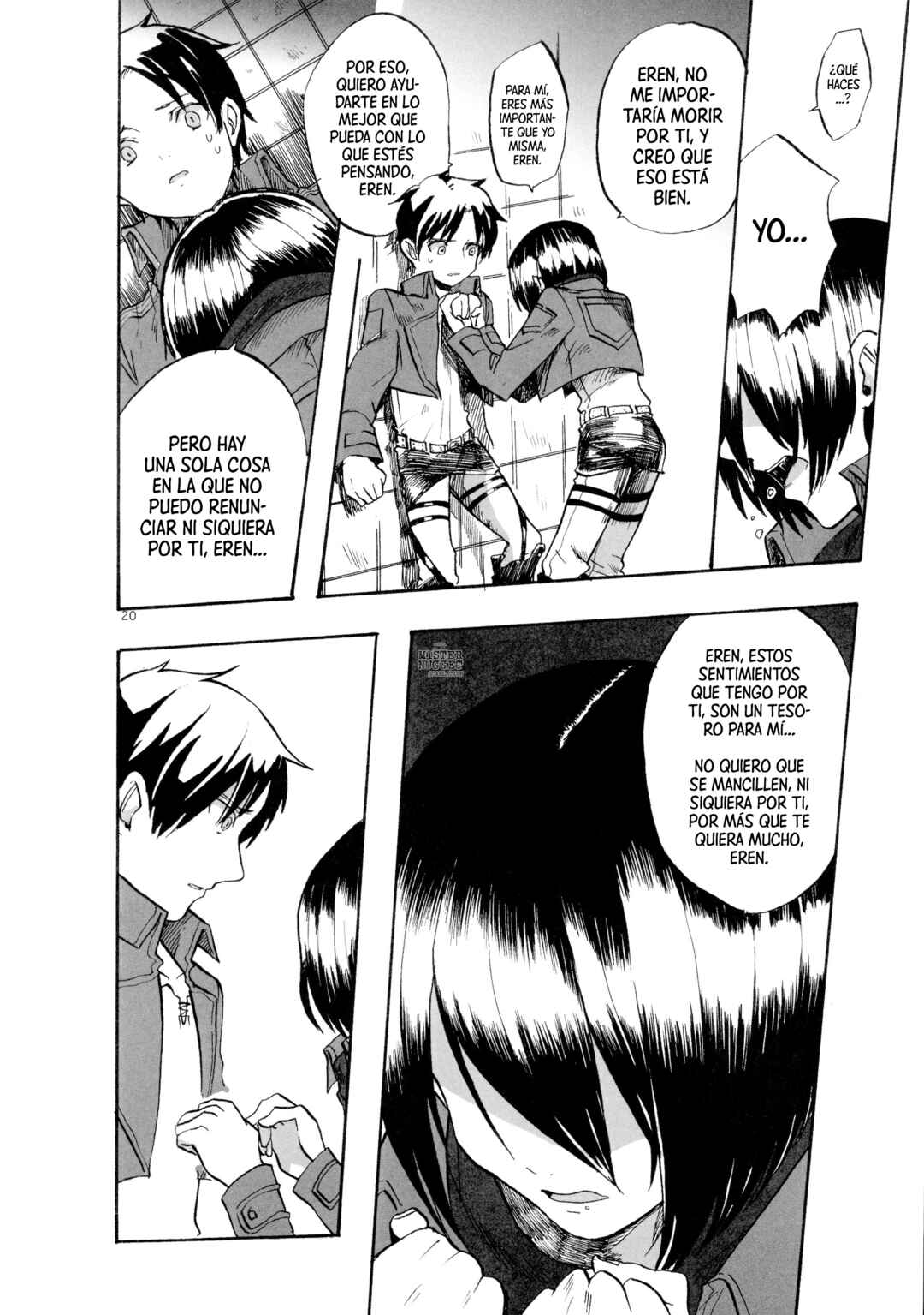 Shingeki no Kyojin - Buaisou na Osananajimi no Hazukashi Gatteru Sugata ga Mite Mitai!! (Doujinshi) Chapter ? - Page 21
