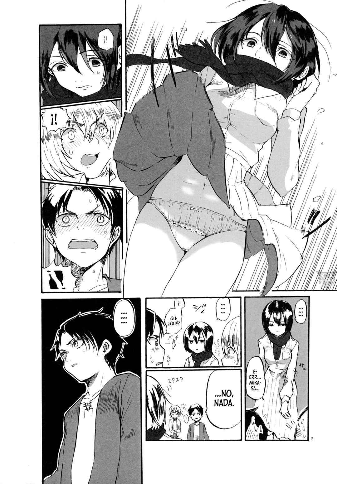 Shingeki no Kyojin - Buaisou na Osananajimi no Hazukashi Gatteru Sugata ga Mite Mitai!! (Doujinshi) Chapter ? - Page 3