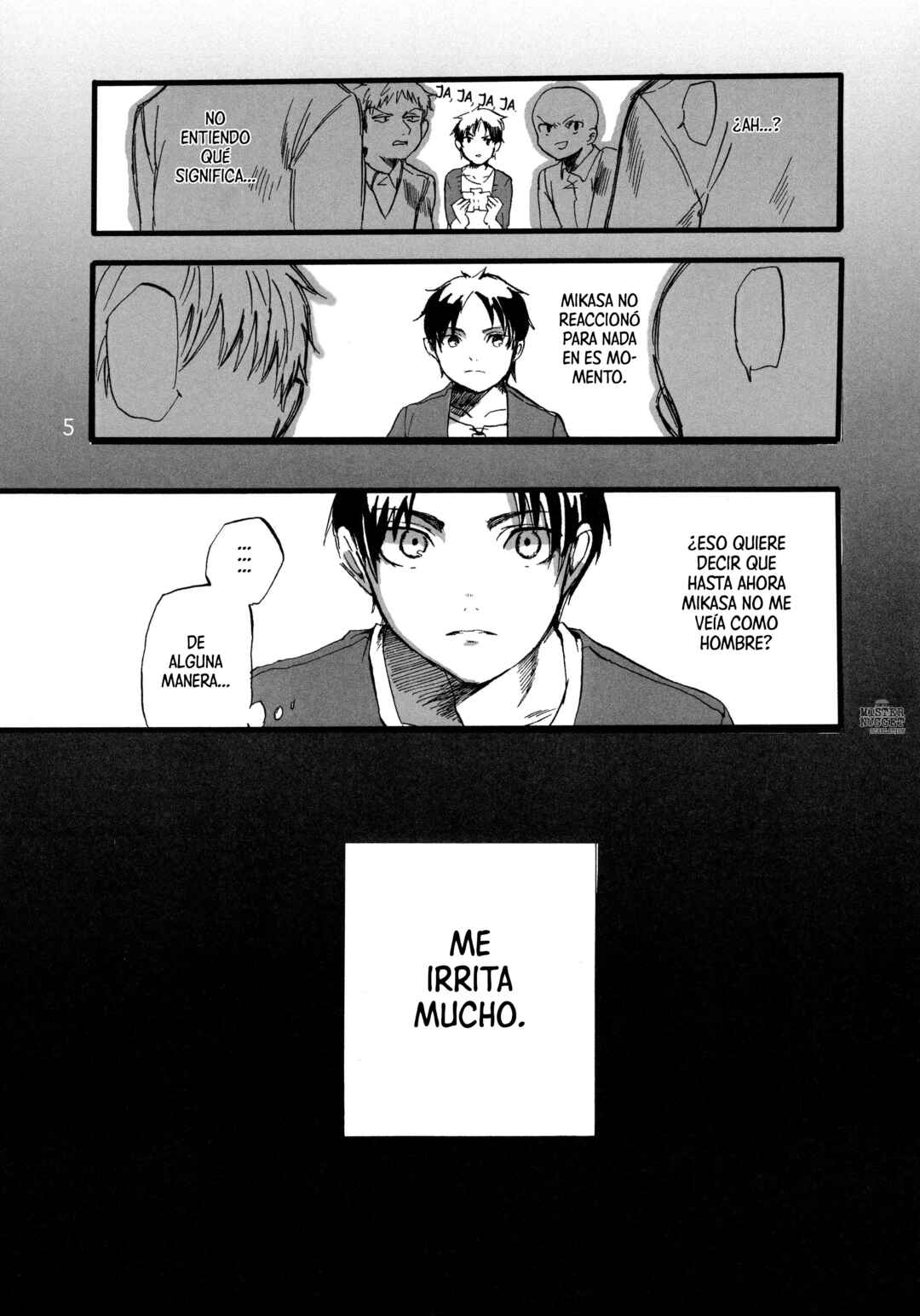 Shingeki no Kyojin - Buaisou na Osananajimi no Hazukashi Gatteru Sugata ga Mite Mitai!! (Doujinshi) Chapter ? - Page 6