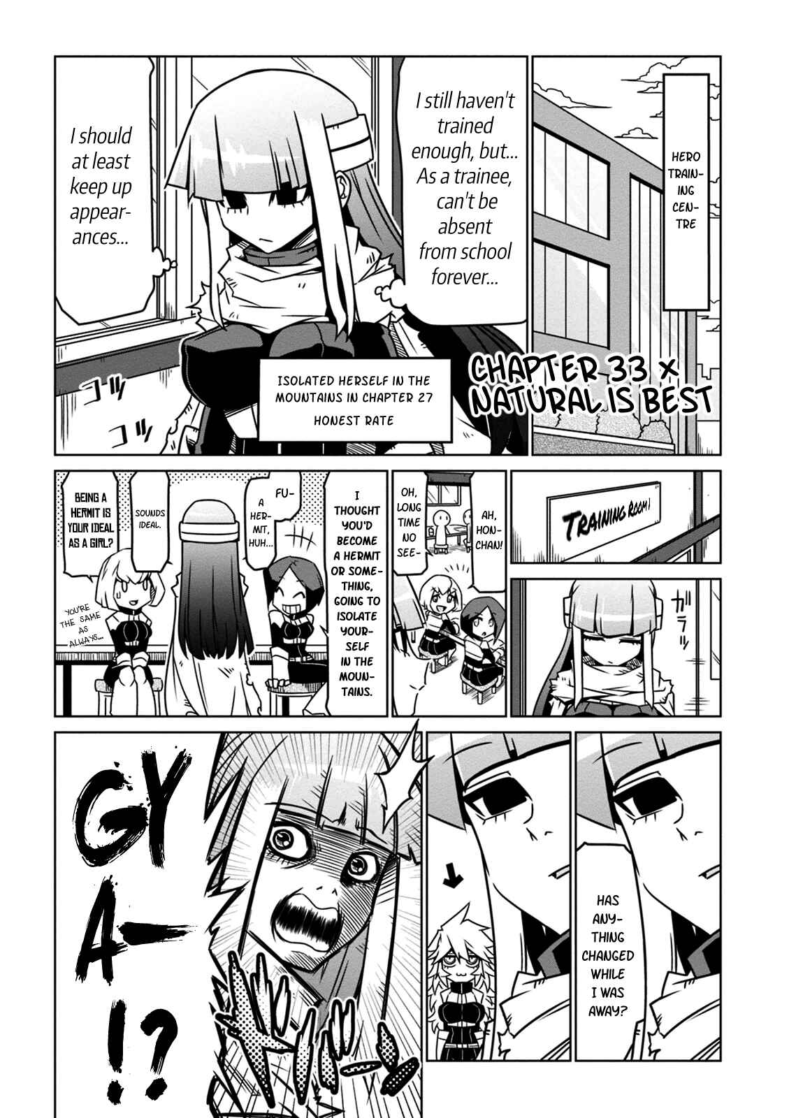 Zannen Onna Kanbu Black General-san Chapter 33 - Page 1