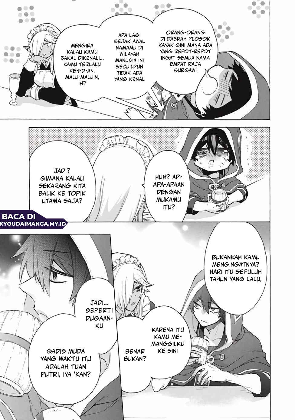 "Kukuku...... Yatsu wa Shiten'nou no Naka Demo Saijaku" to Kaiko sa Reta Ore, Naze ka Yuusha to Seijo no Shishou ni Naru Chapter 12.2 - Page 3