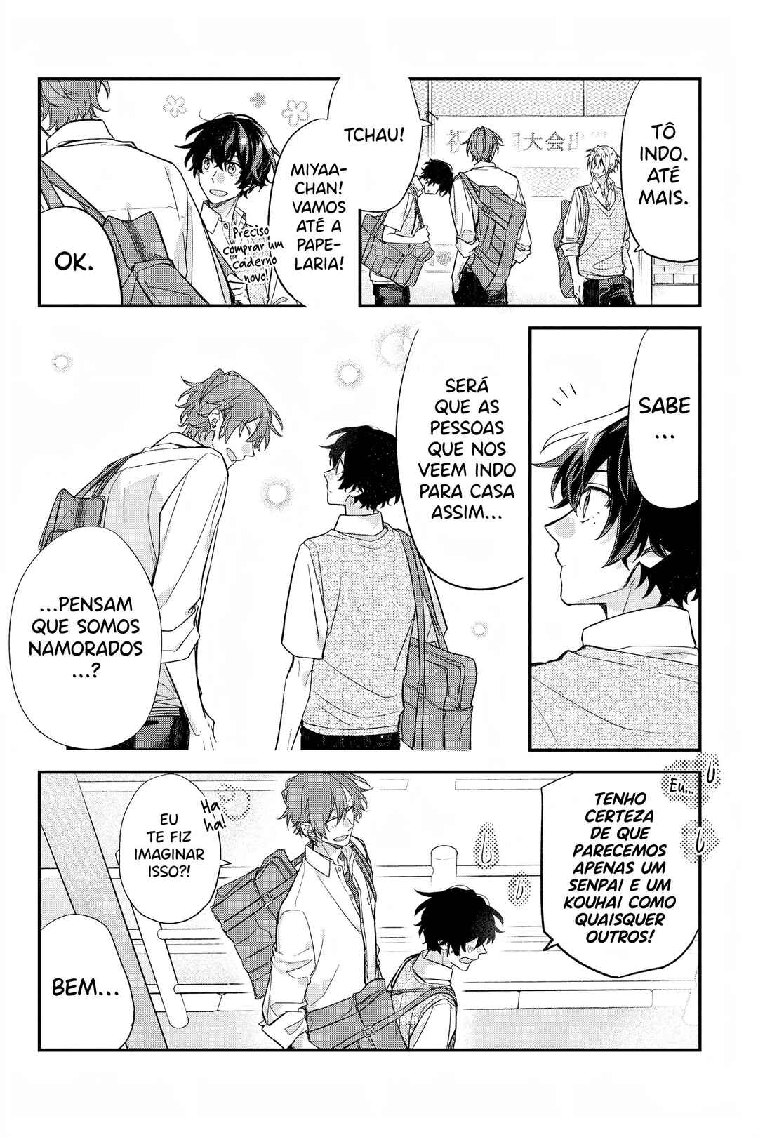 Sasaki to Miyano Chapter 21.5 - Page 10