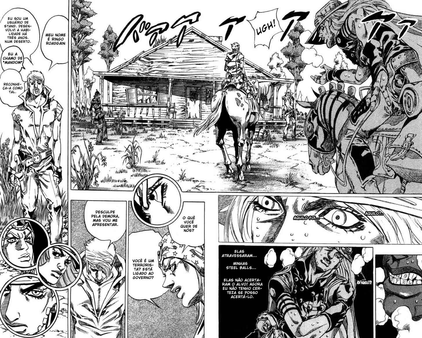JoJo no Kimyou na Bouken: Part 7 - Steel Ball Run Chapter 34 - Page 30