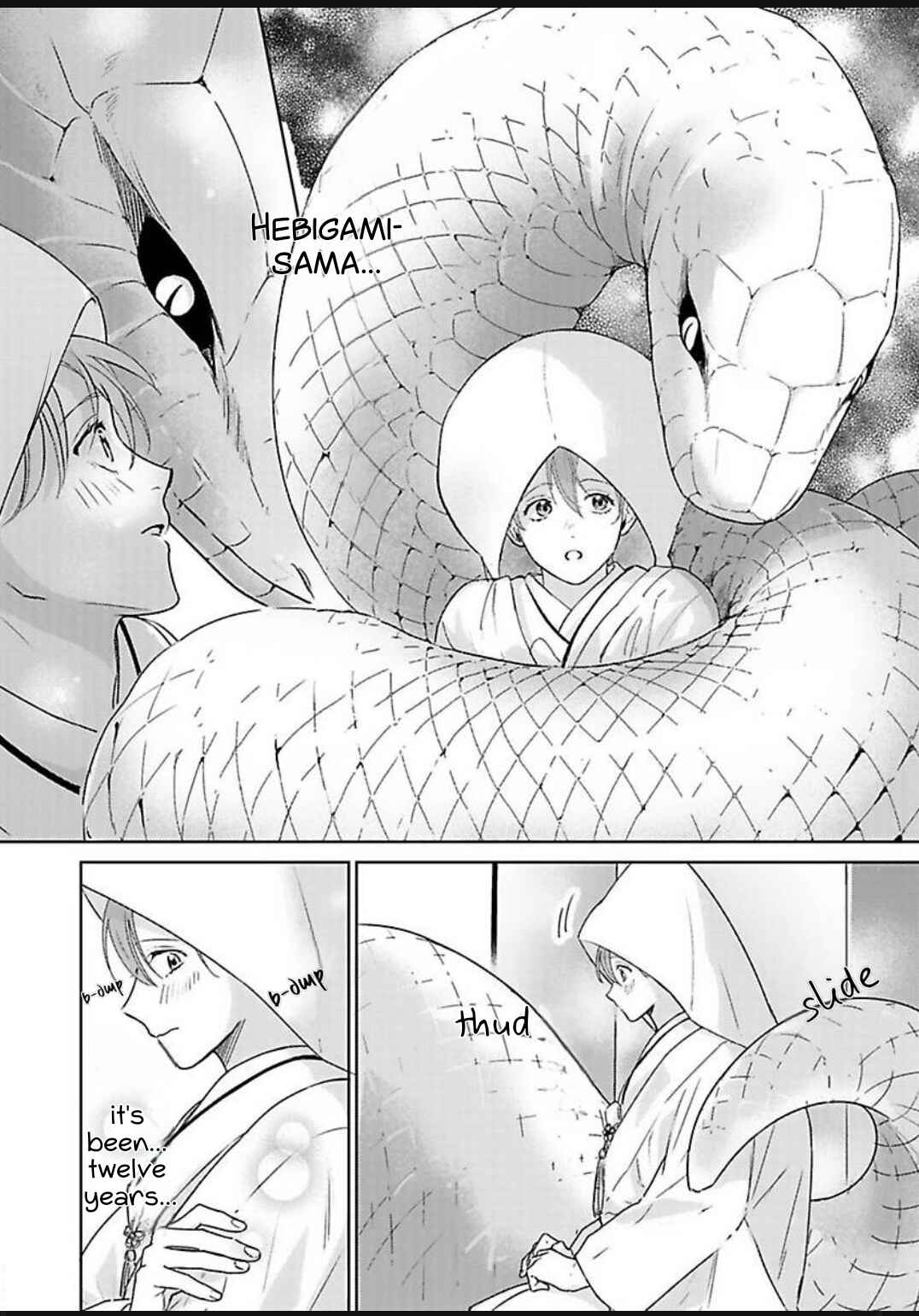 Hebigamisama wa Yome ni Betabore nan Da kedo, Chapter 1 - Page 12
