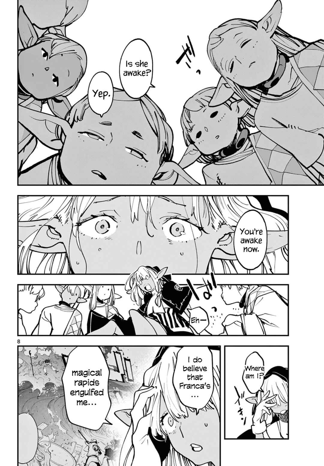 Ninkyou Tensei: Isekai no Yakuza Hime Chapter 54 - Page 8
