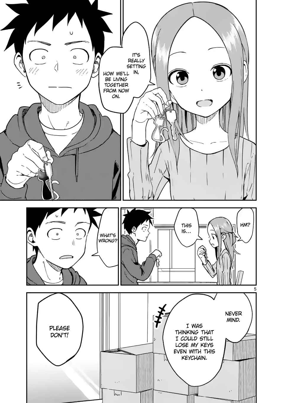 Karakai Jouzu no (Moto) Takagi-san Chapter 239 - Page 5